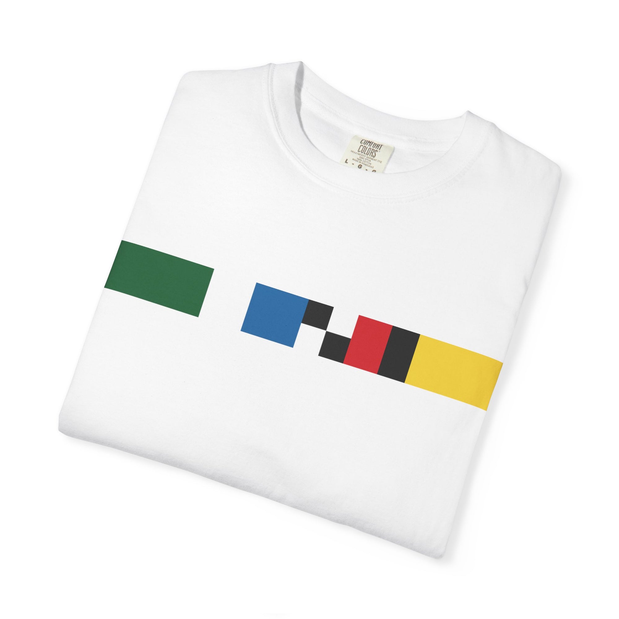 Indianapolis Motor Speedway X Flags For Good Flag Stripe T-Shirt
