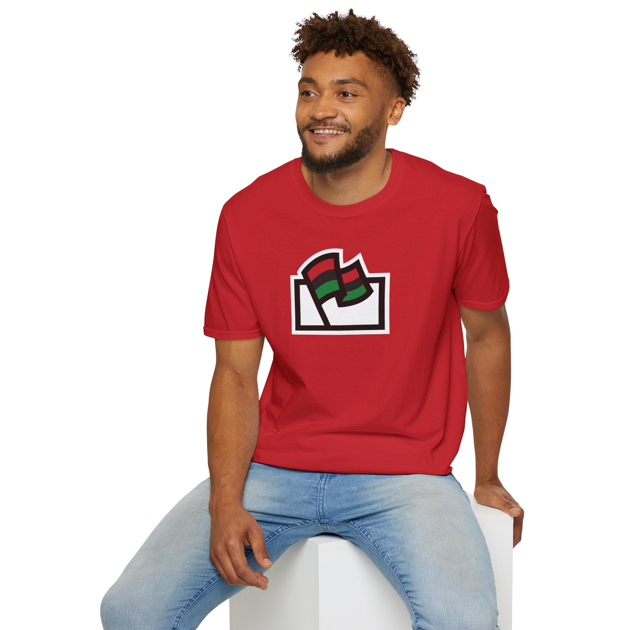 Pan-African Flag Logo Tee