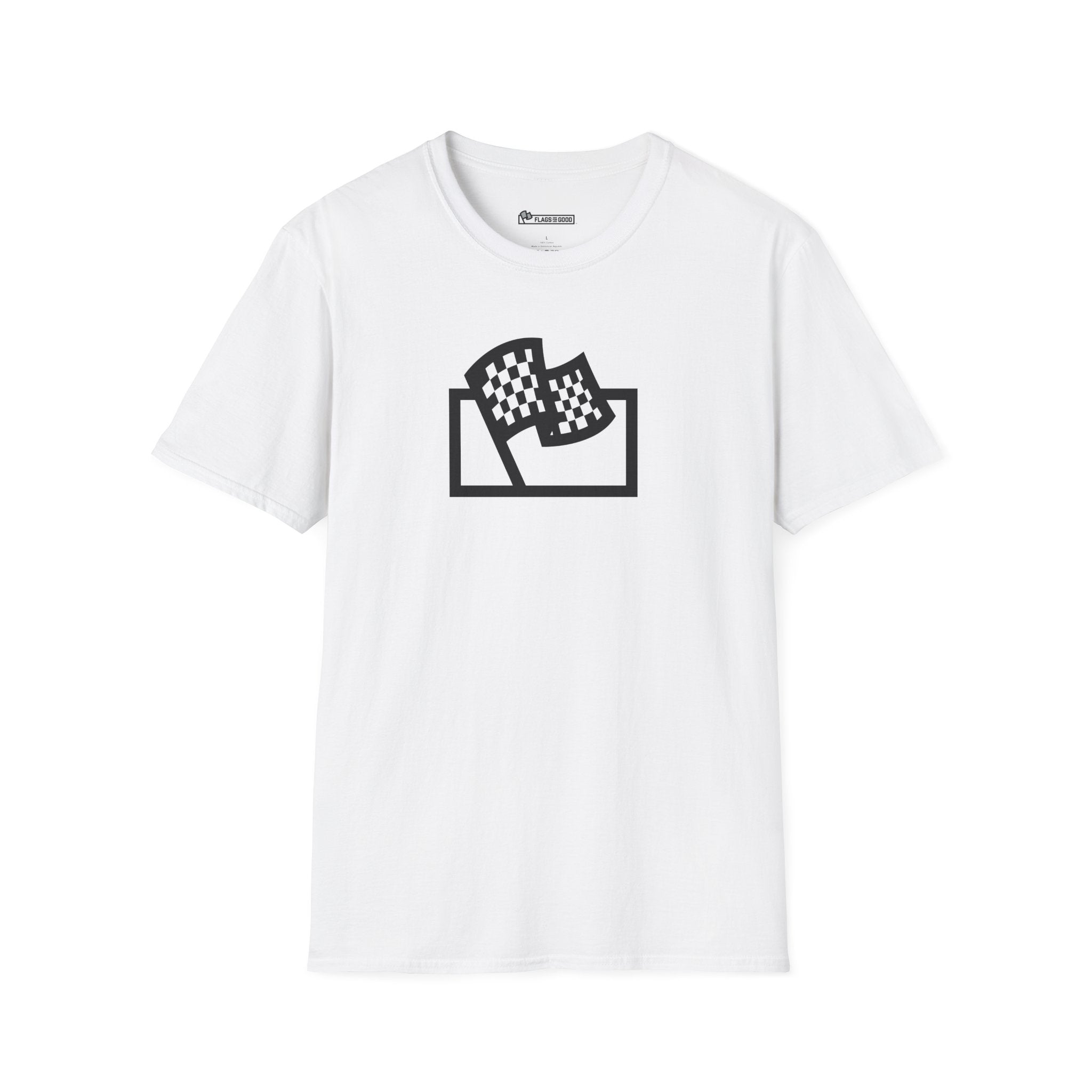 Checkered Flag Logo Tee