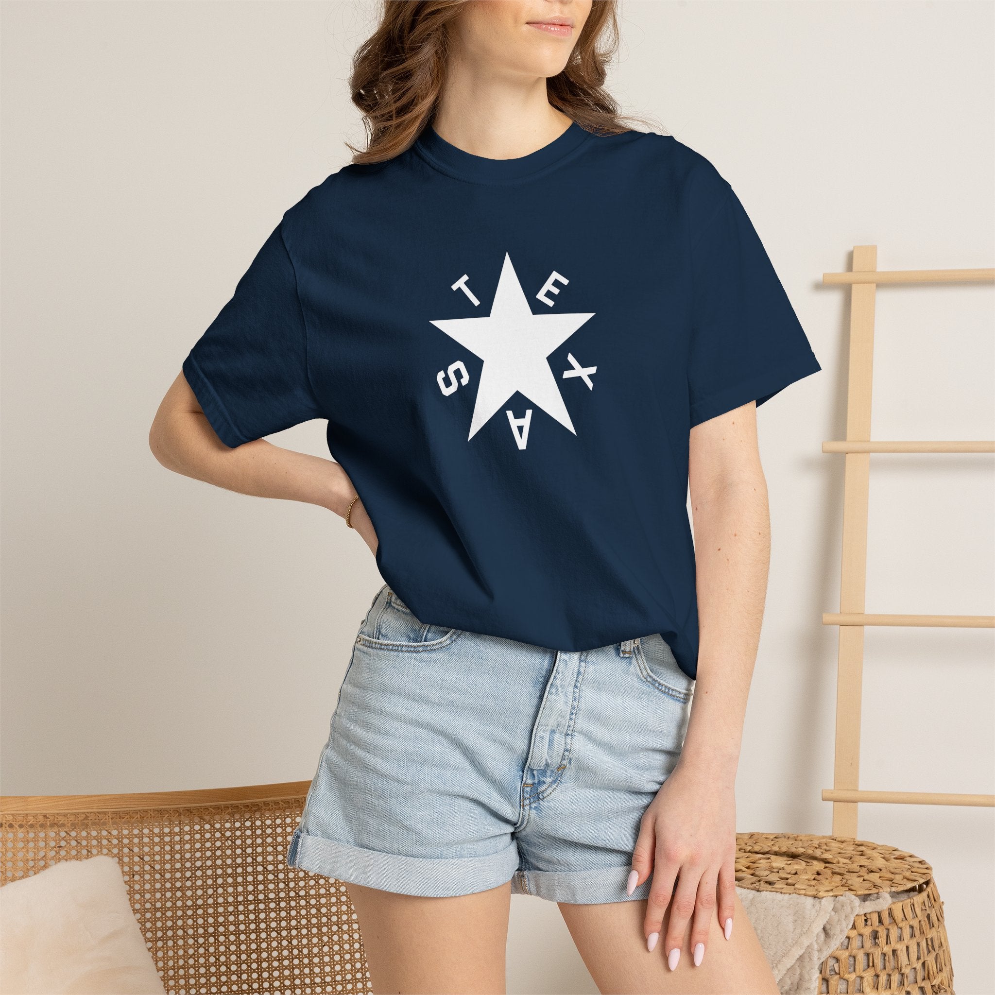 Texas De Zavala Star Flag T-Shirt