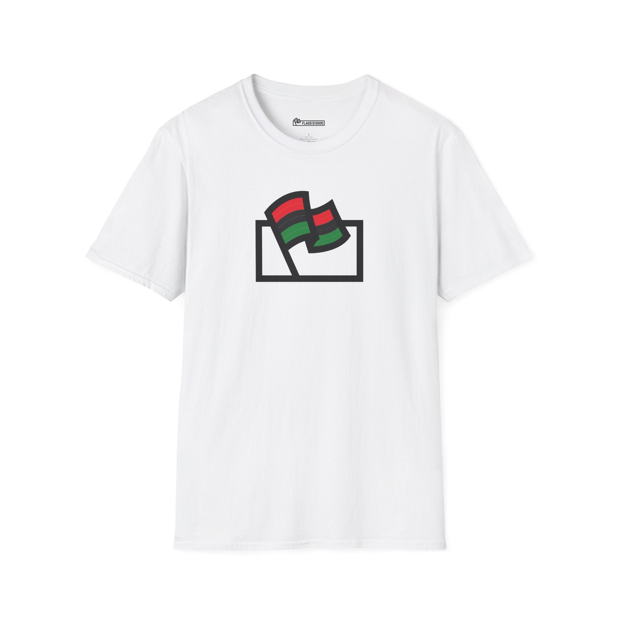 Pan-African Flag Logo Tee