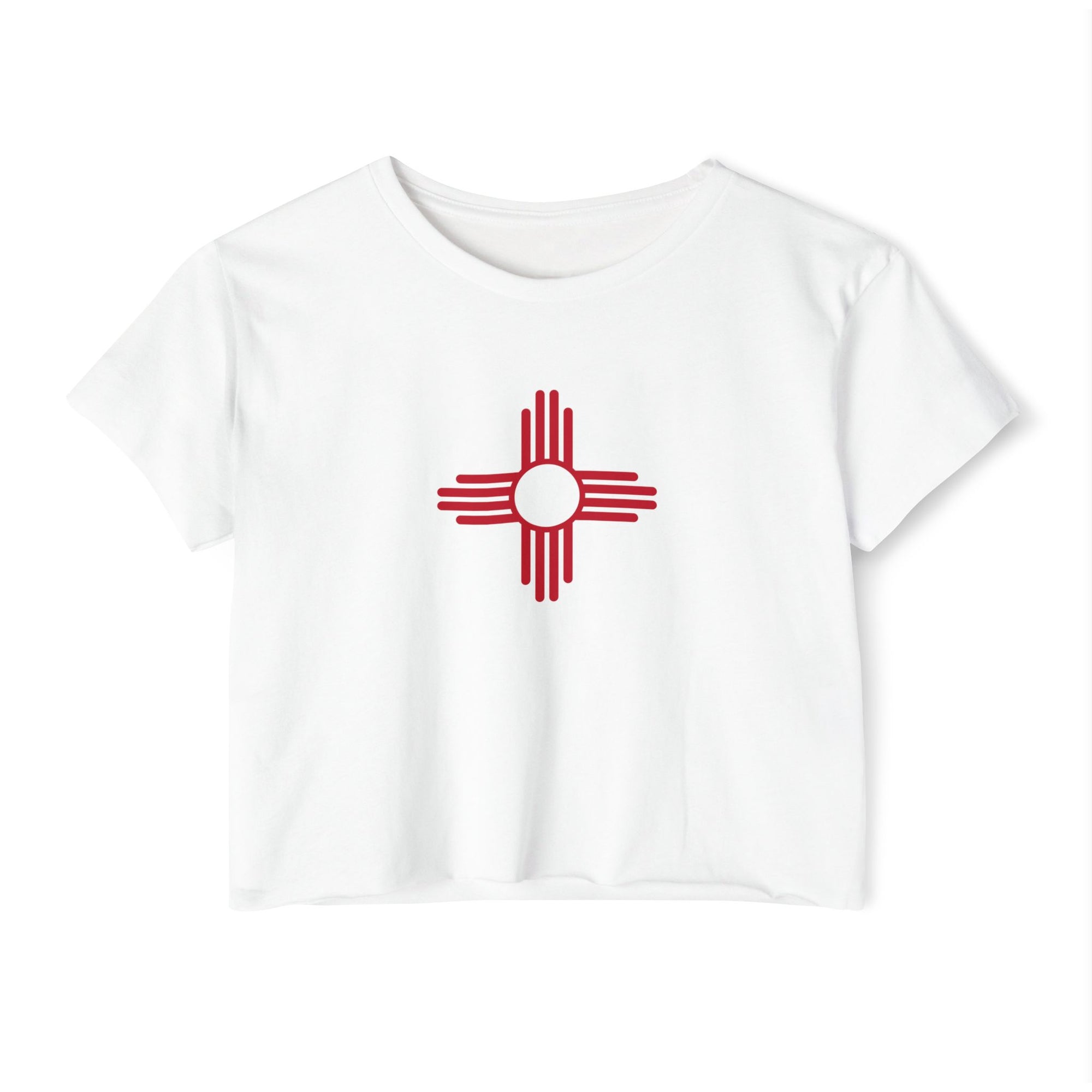 New Mexico Flag Zia Women's Crop Top