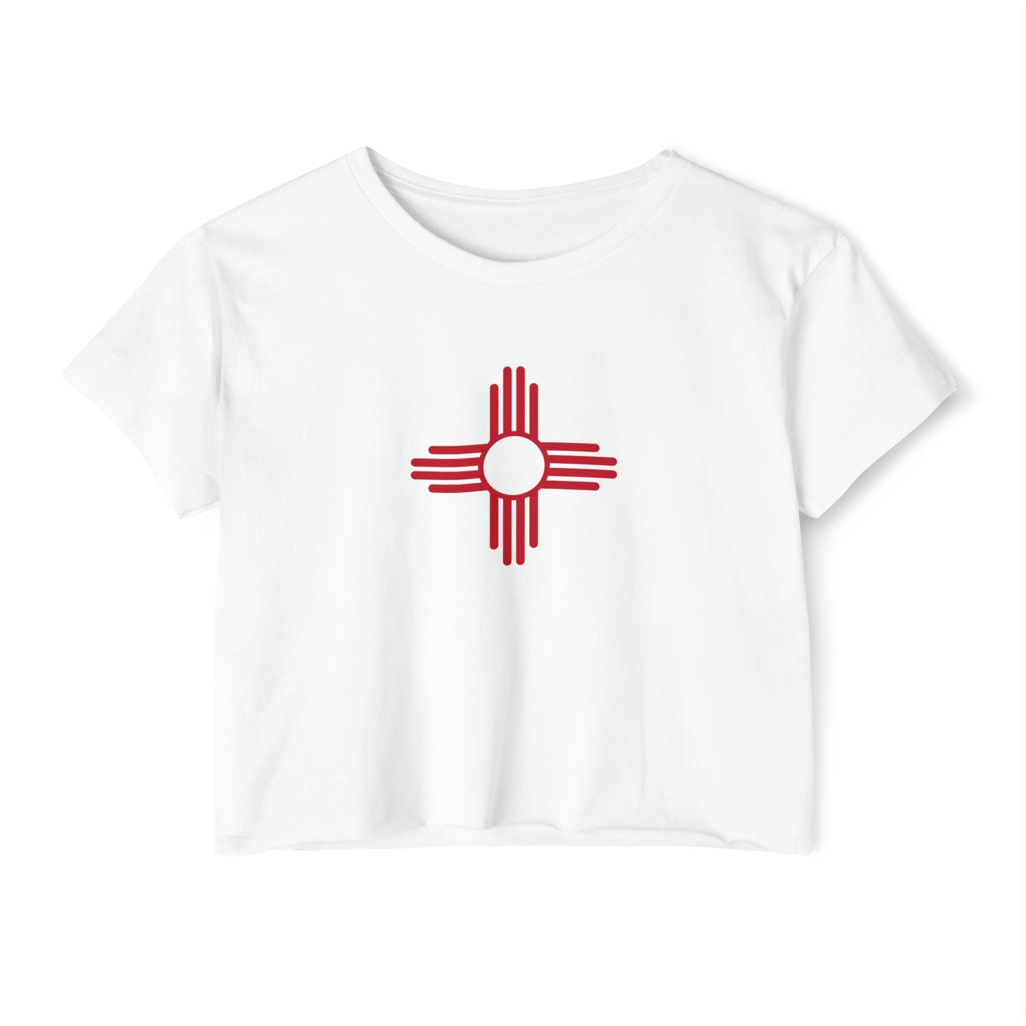 New Mexico Flag Zia Women's Crop Top