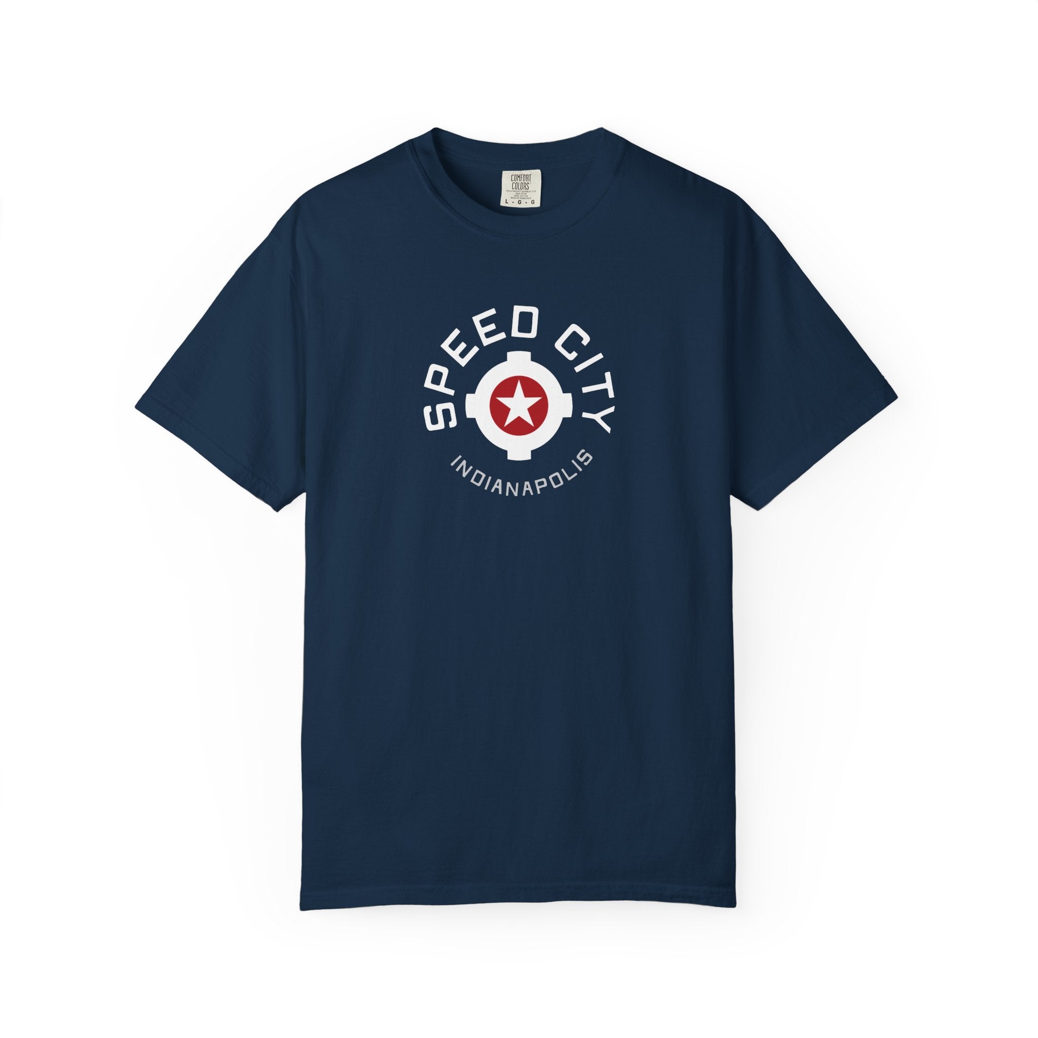 Speed City Indianapolis Flag T-Shirt