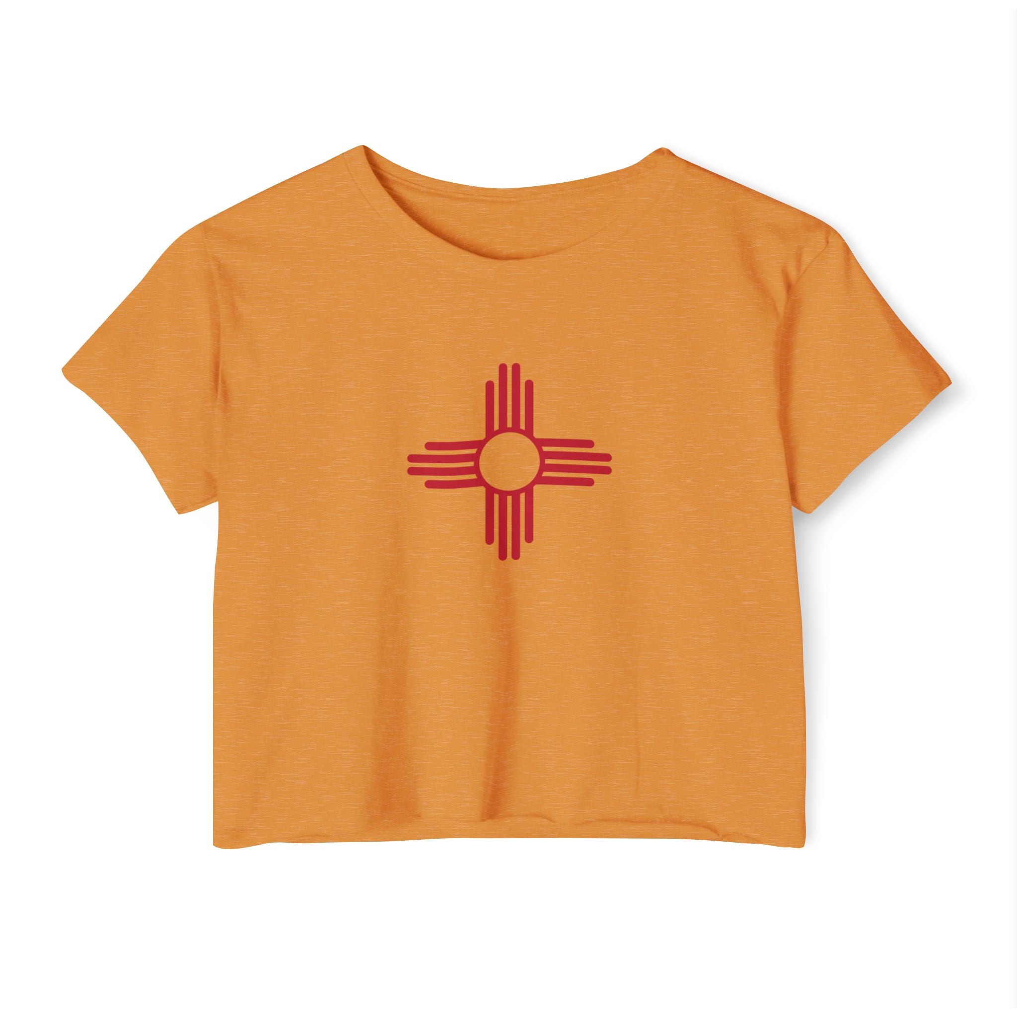 New Mexico Flag Zia Women's Crop Top