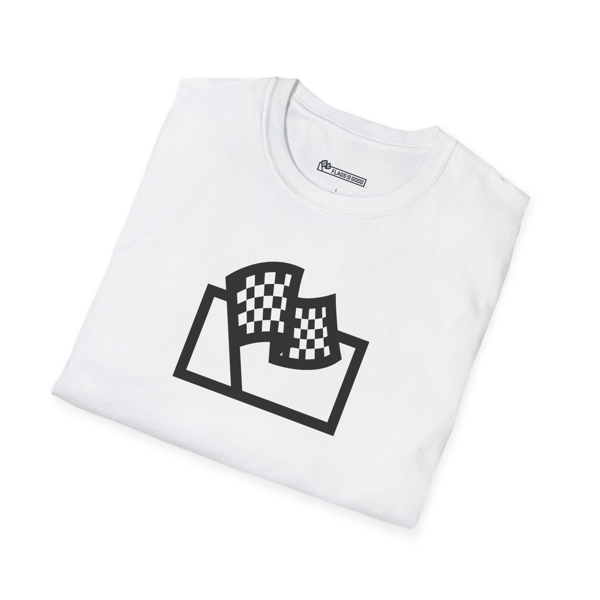 Checkered Flag Logo Tee