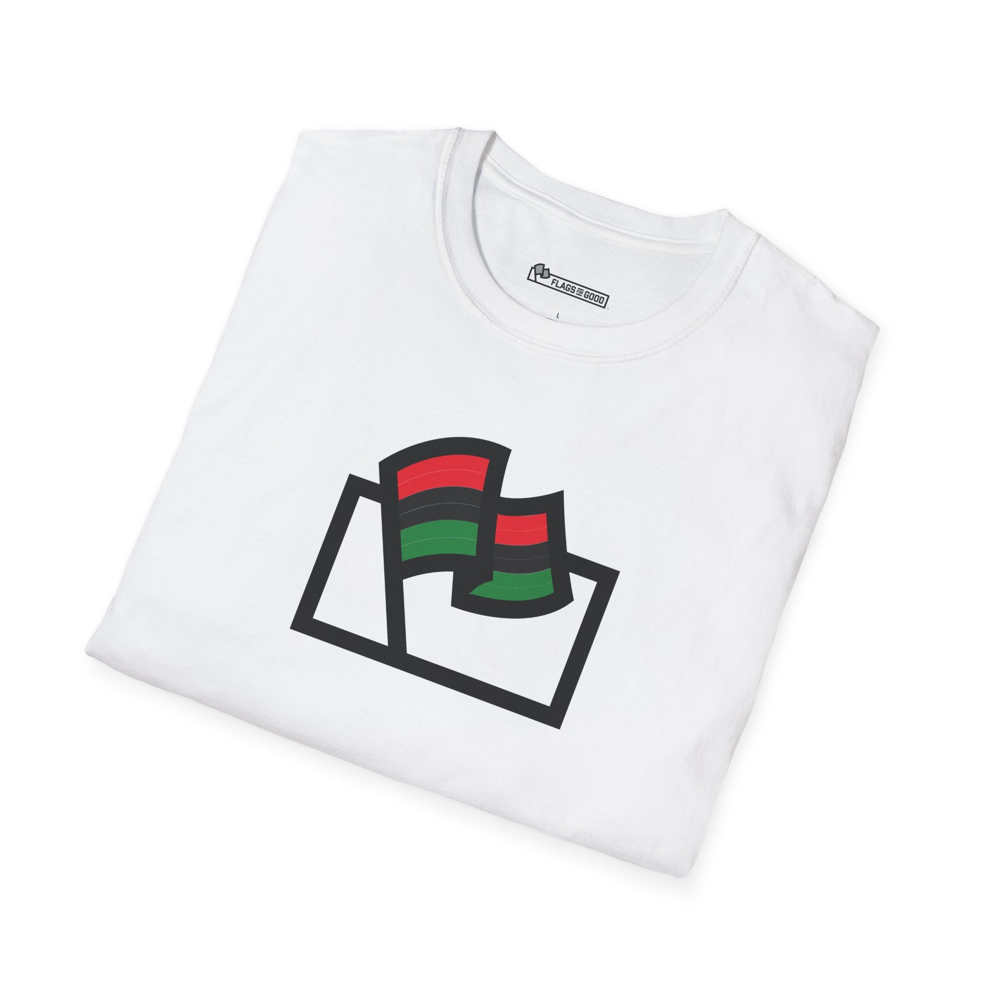 Pan-African Flag Logo Tee