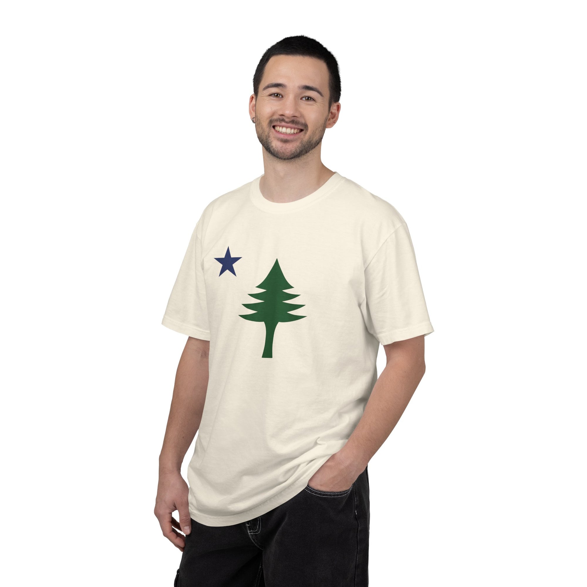 Maine 1901 Pine Tree & Star T-Shirt