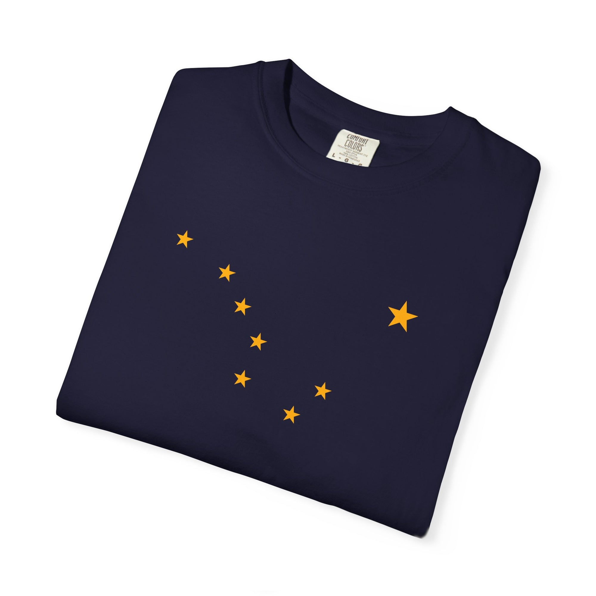 Alaska Flag Big Dipper Navy Tee