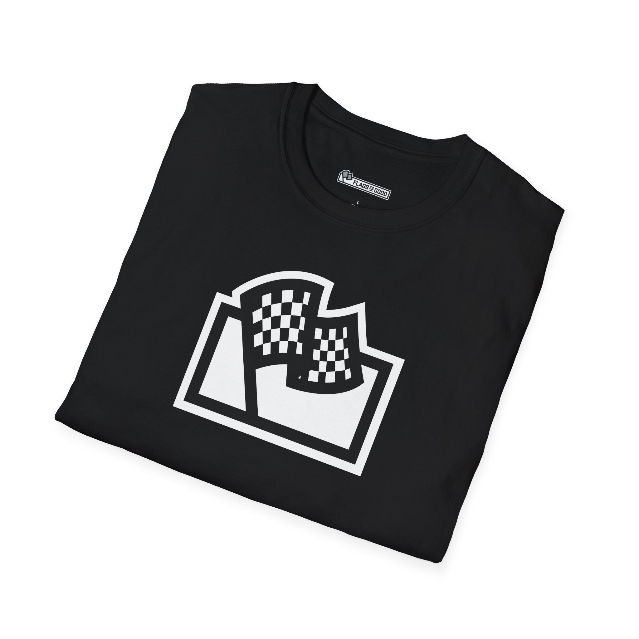 Checkered Flag Logo Tee