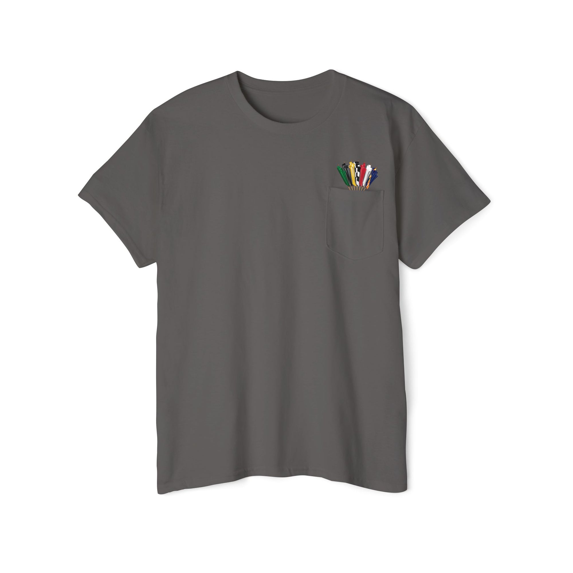 Racing Flags Pocket Tee — Flags For Good X Indianapolis Motor Speedway