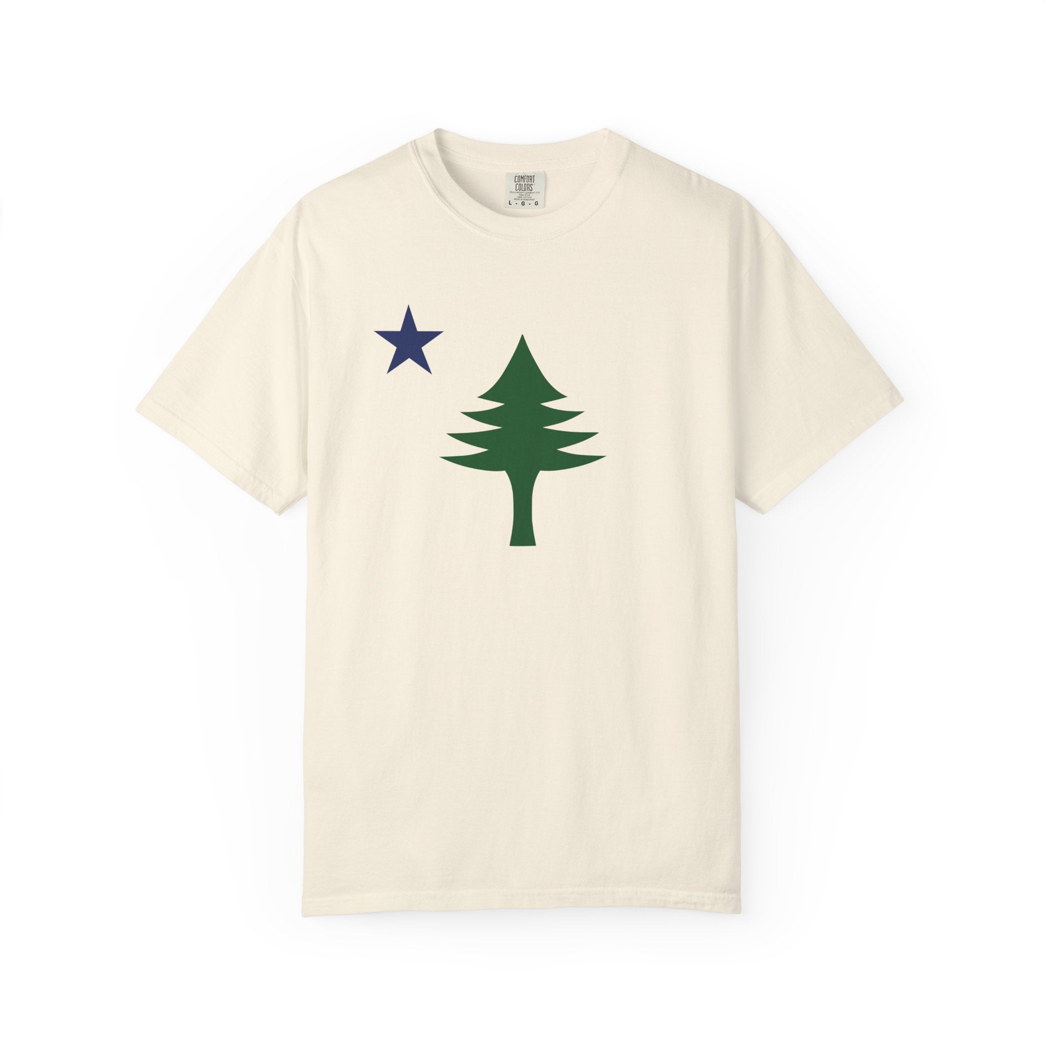 Maine 1901 Pine Tree & Star T-Shirt