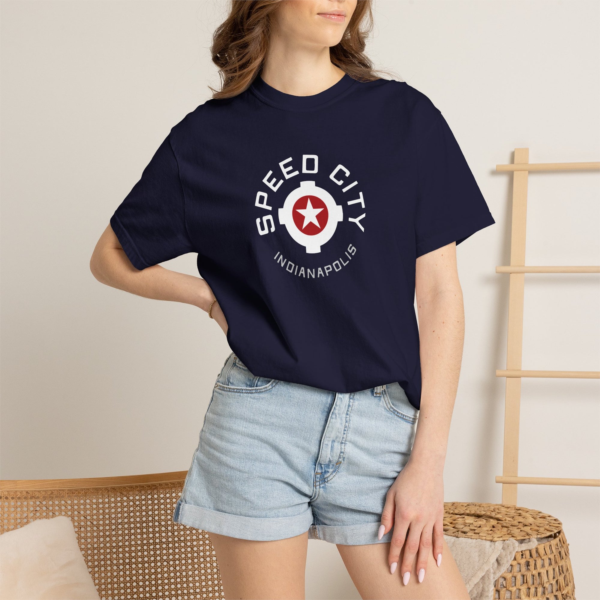 Speed City Indianapolis Flag T-Shirt