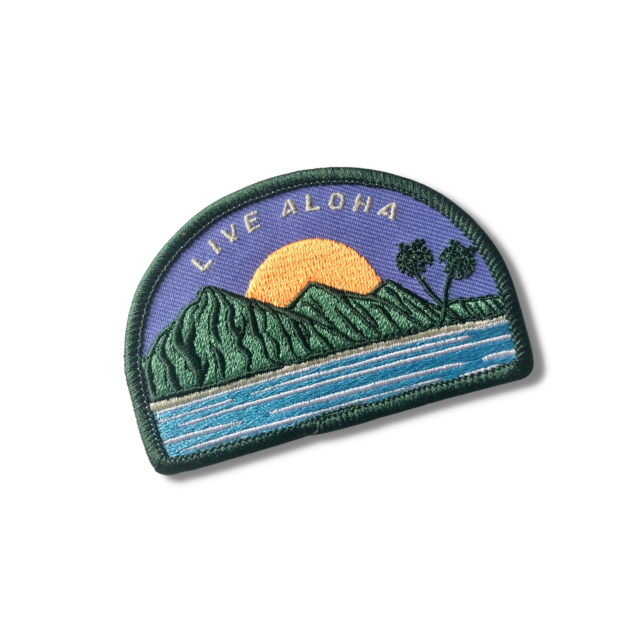 Live Aloha Hawaii Stick-On Patch