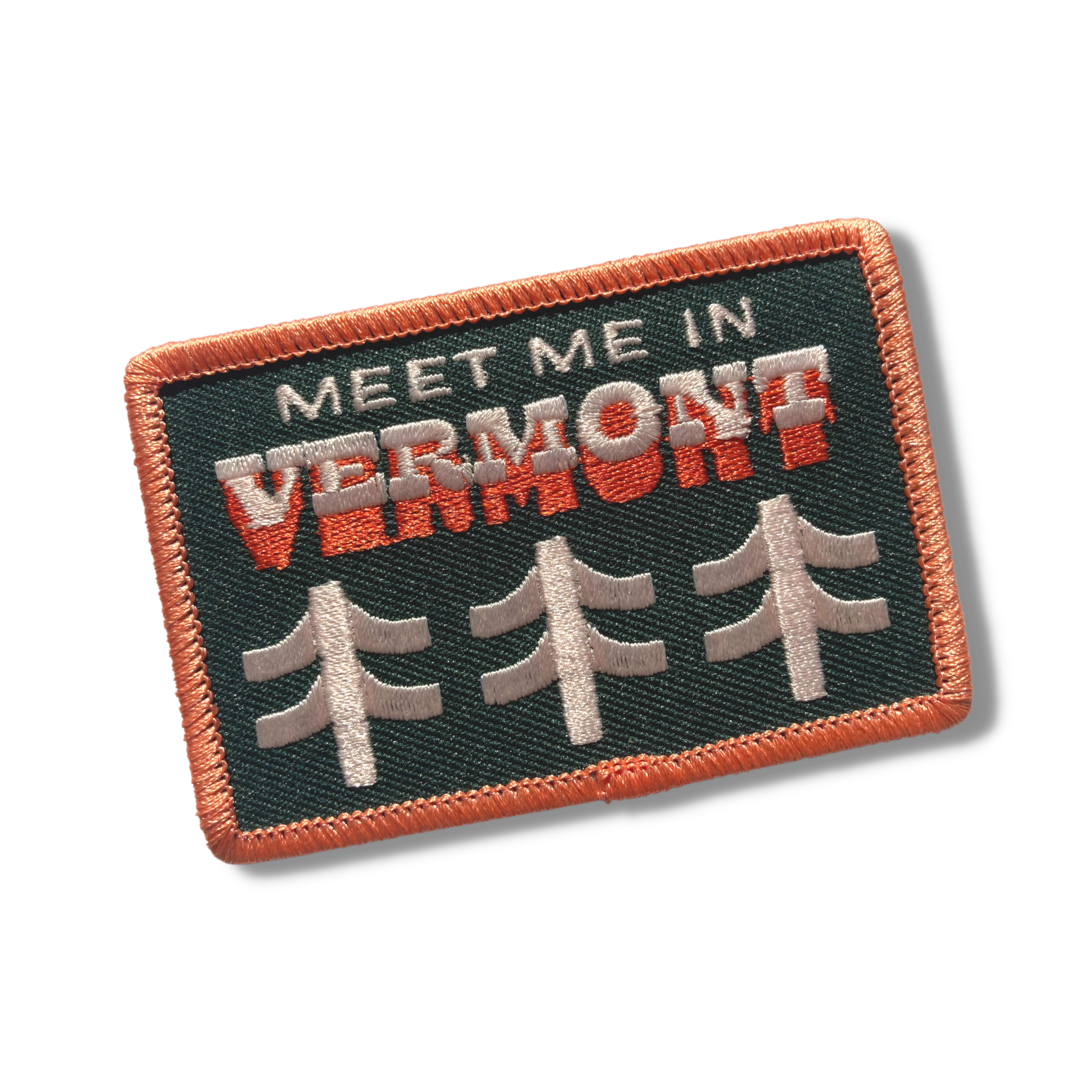 Meet me in Vermont Stick-On Patch