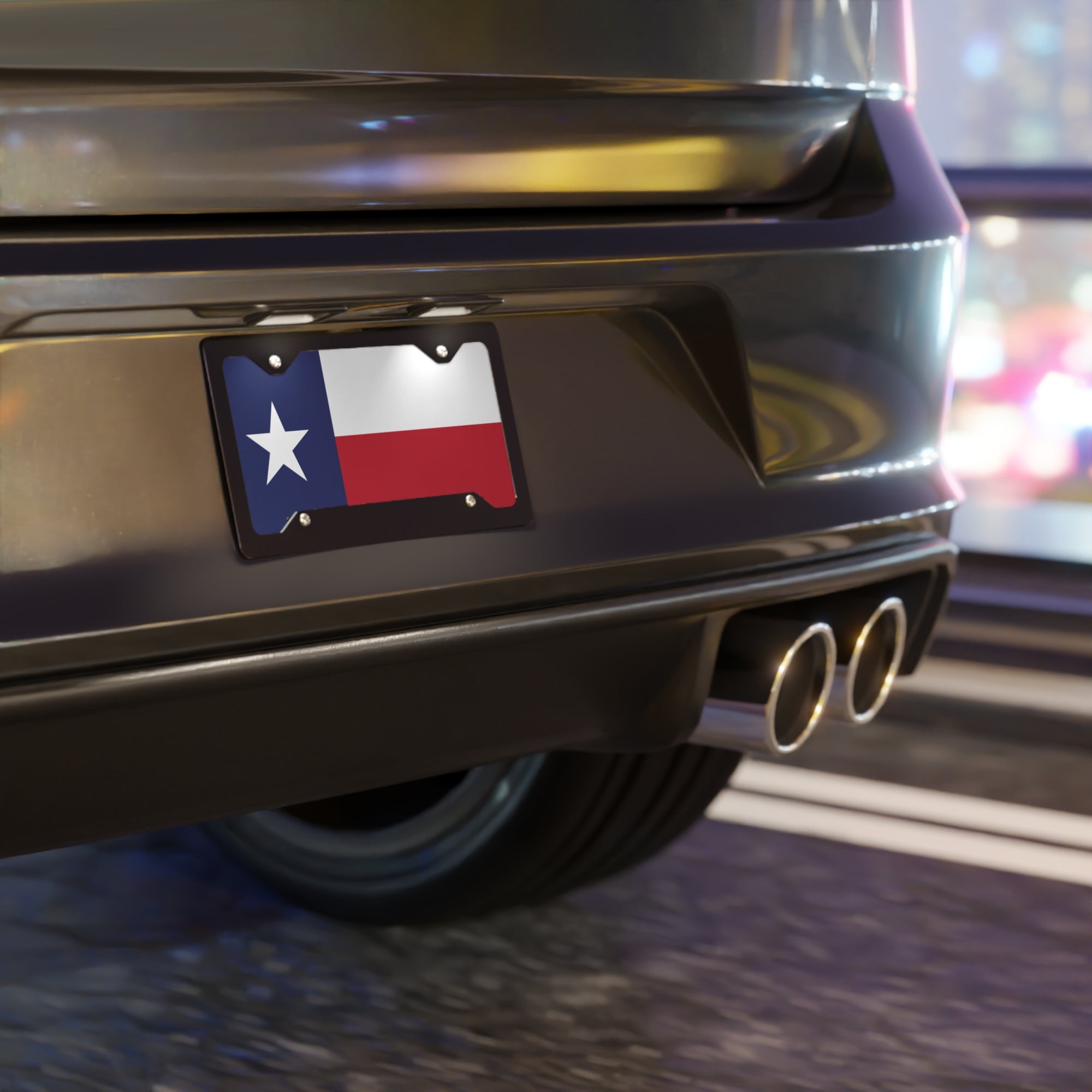 Texas Flag Vanity Front Plate