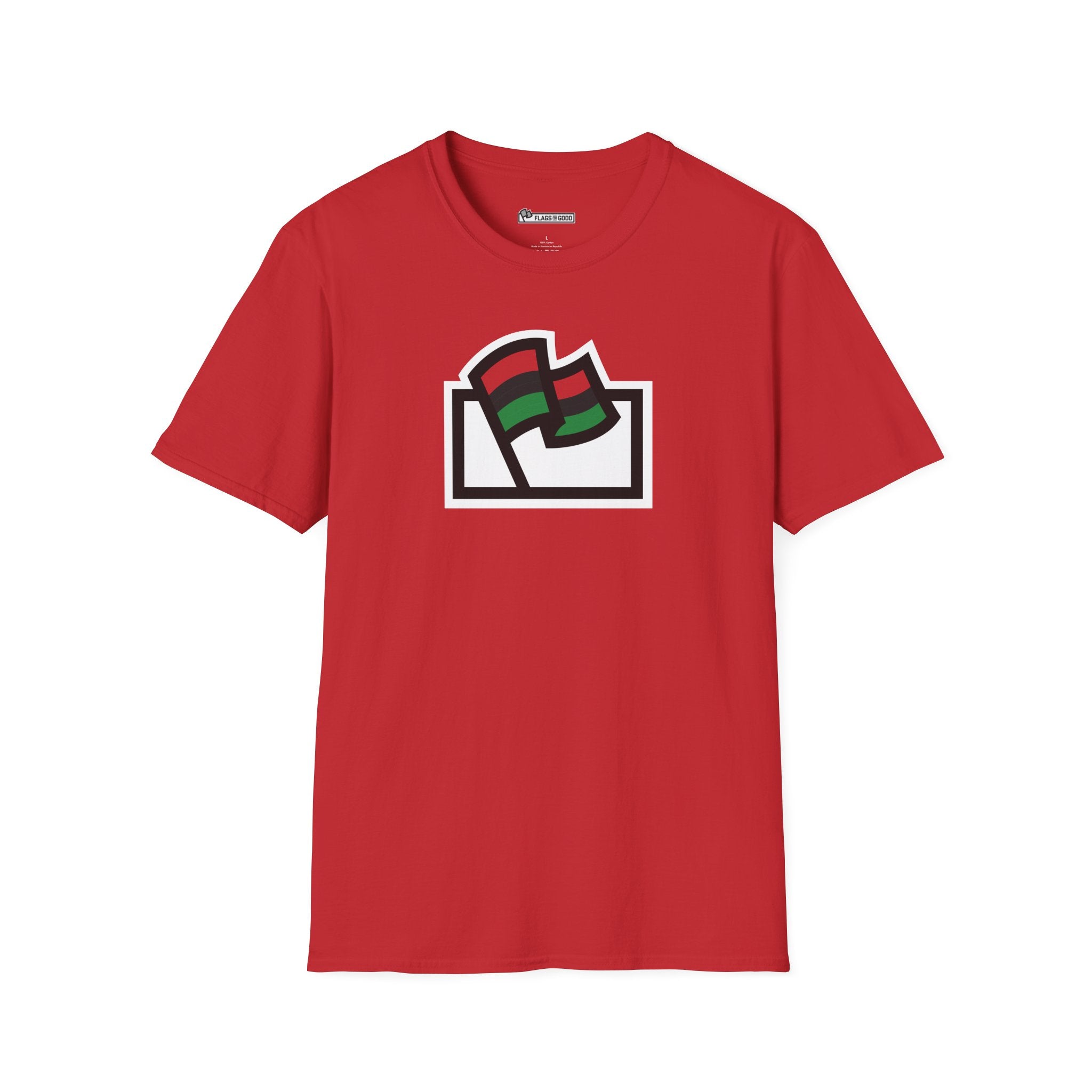 Pan-African Flag Logo Tee