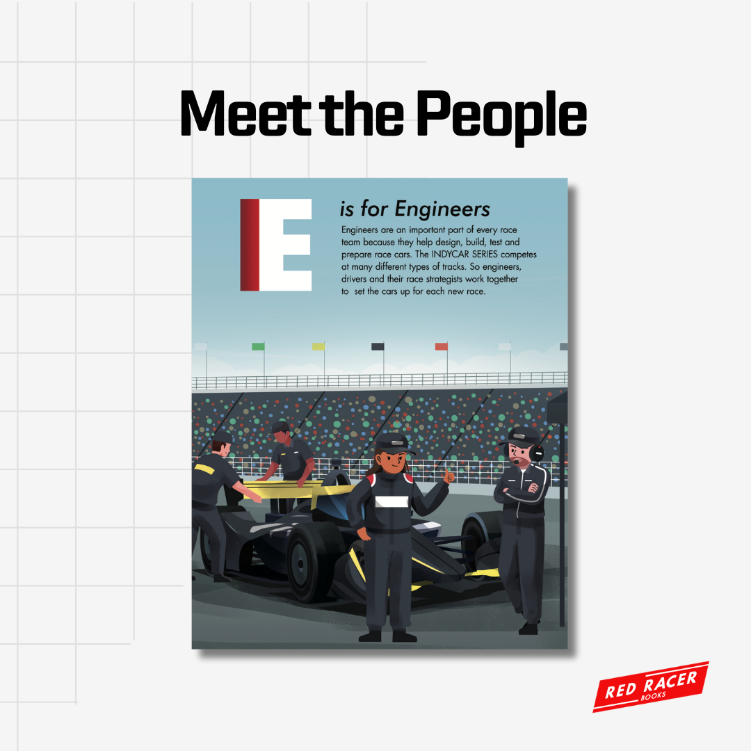 ABCs of INDYCAR Racing: My First Guide to INDYCAR Racing Hardcover Kids Book