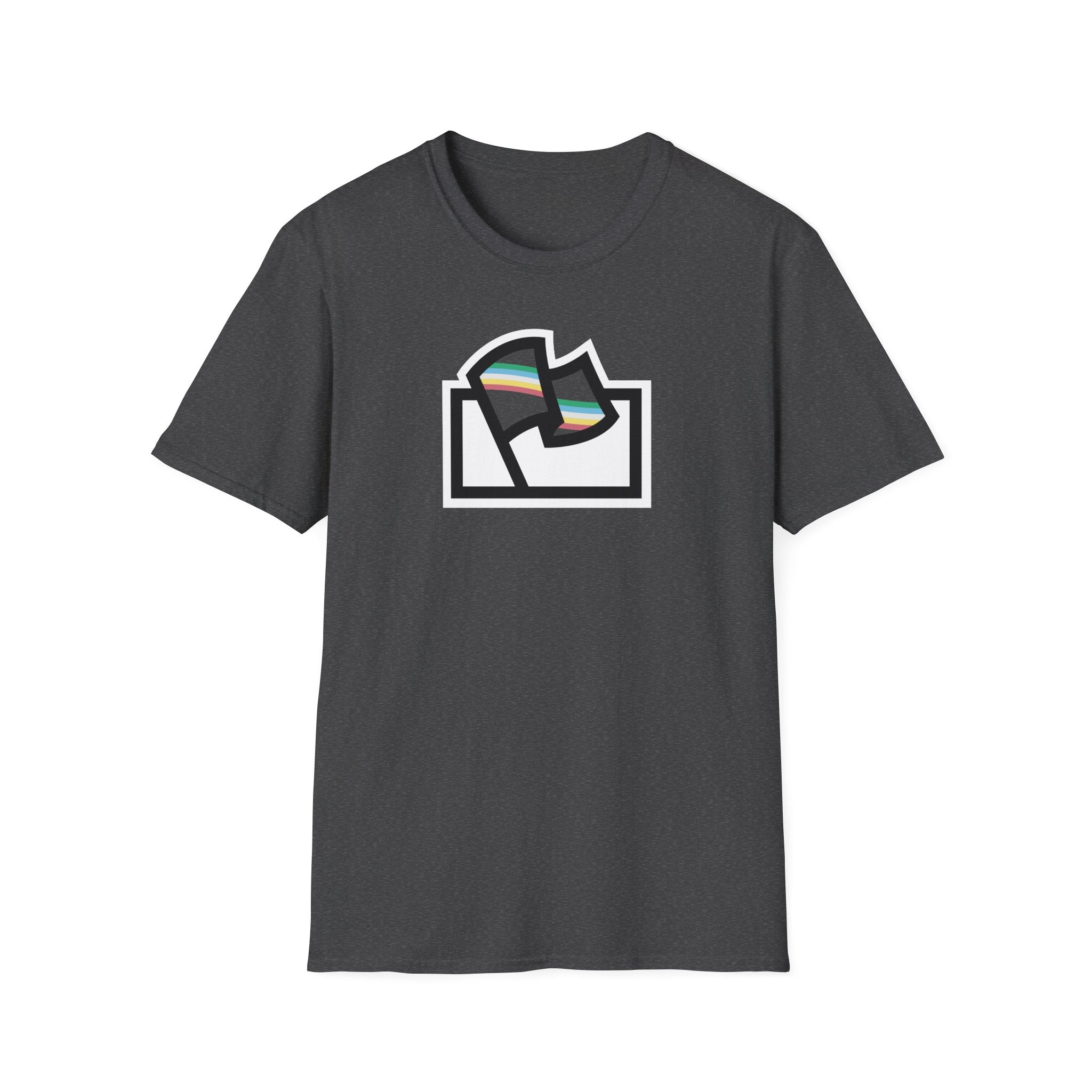 Disability Pride Flag Logo Tee