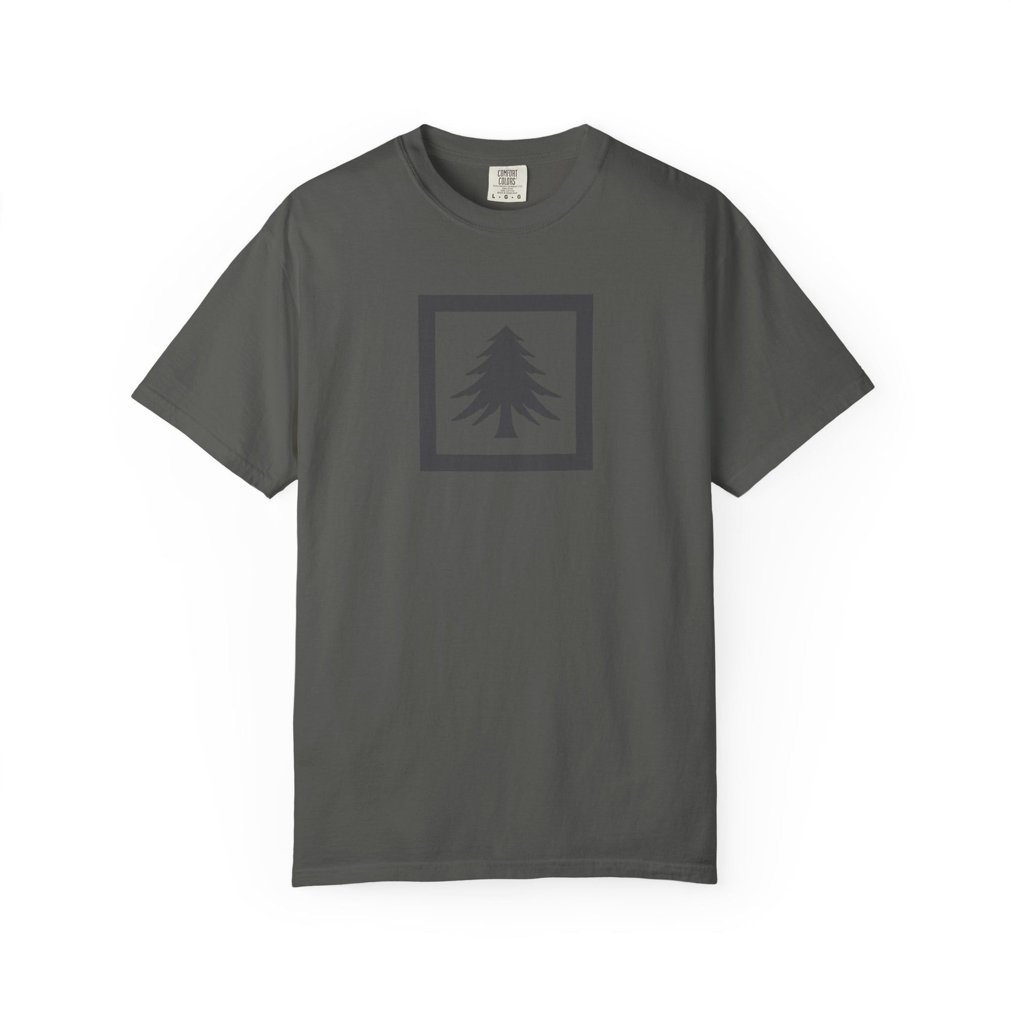 Pine Tree Square Graphic T‑Shirt
