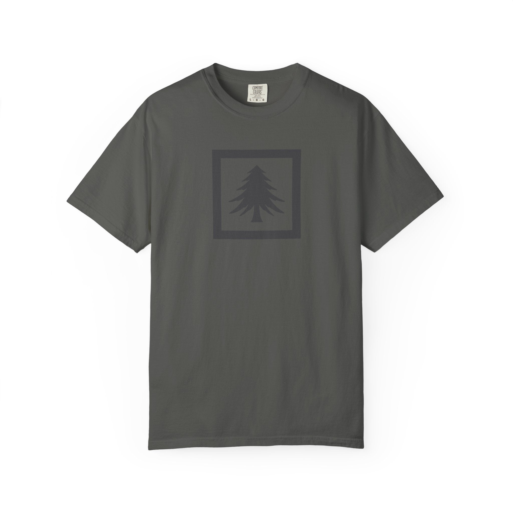 Pine Tree Square Graphic T‑Shirt
