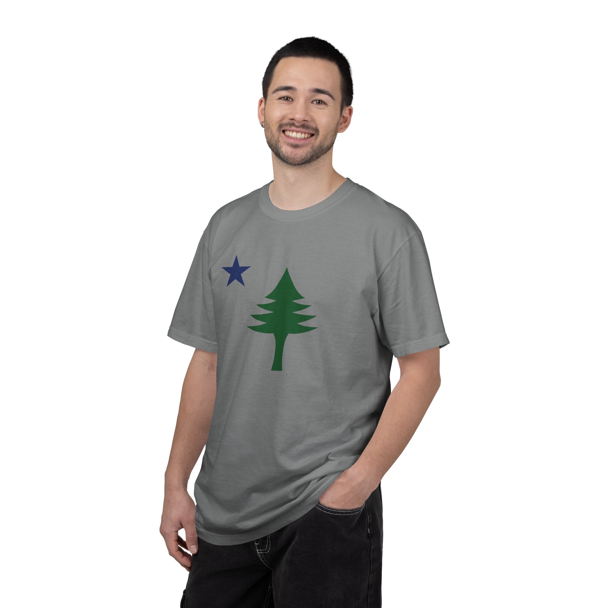 Maine 1901 Pine Tree & Star T-Shirt