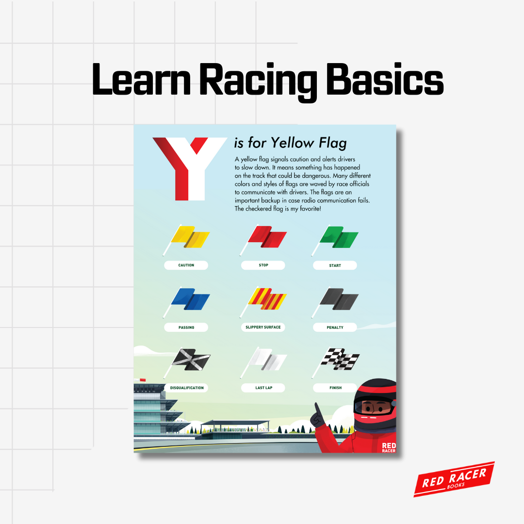 ABCs of INDYCAR Racing: My First Guide to INDYCAR Racing Hardcover Kids Book