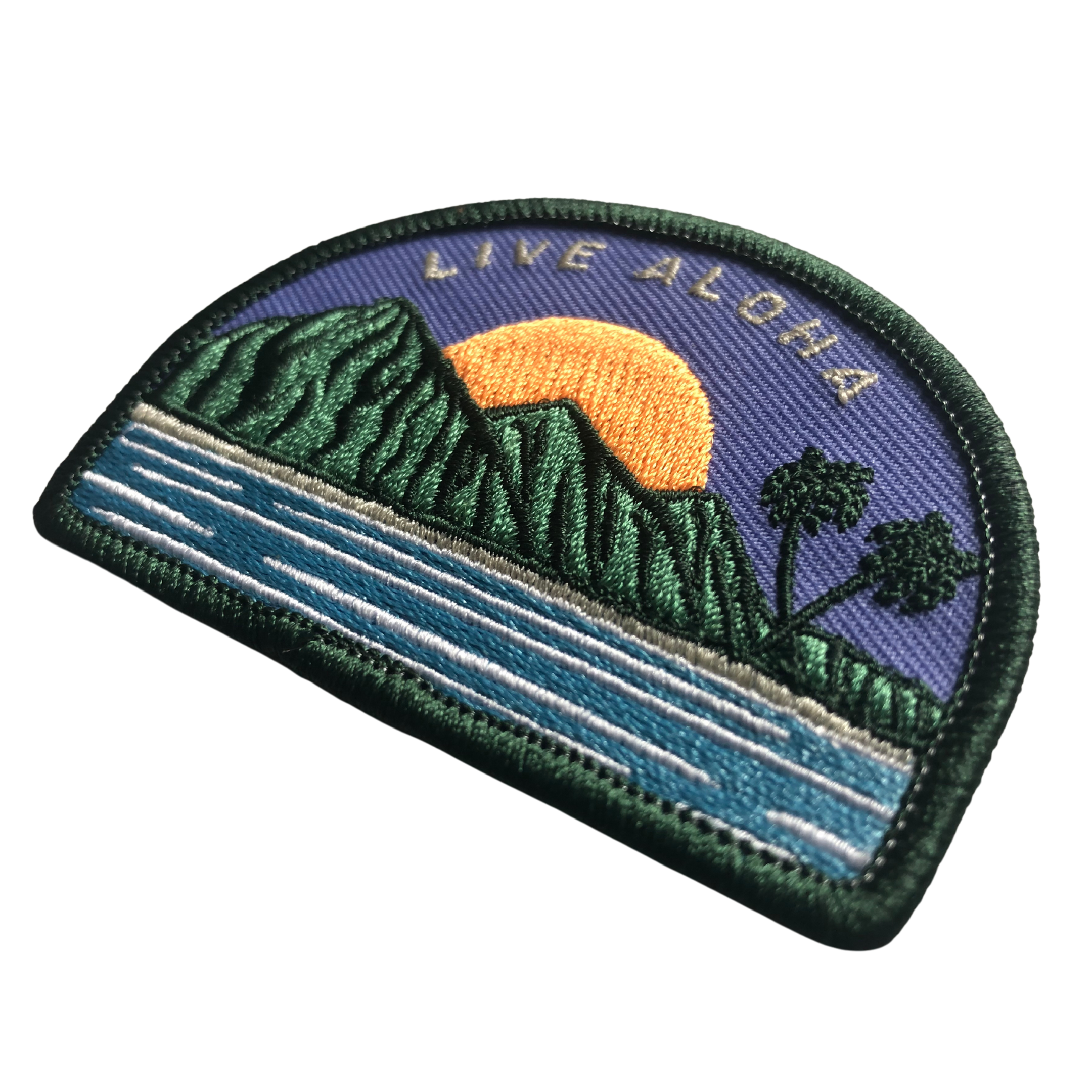 Live Aloha Hawaii Stick-On Patch