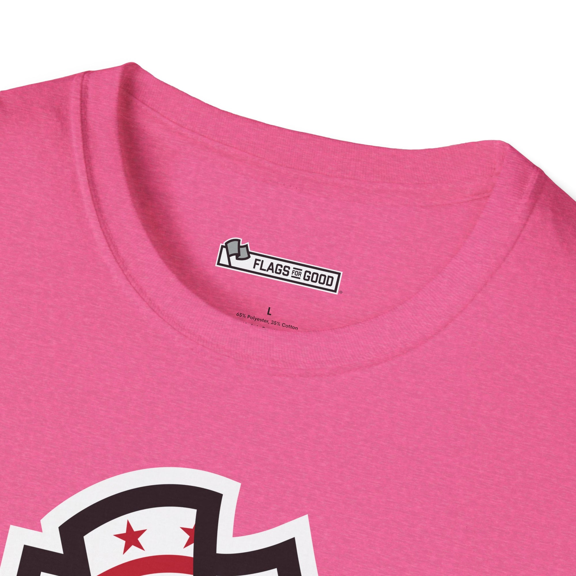 Washington D.C. Flag Logo Tee