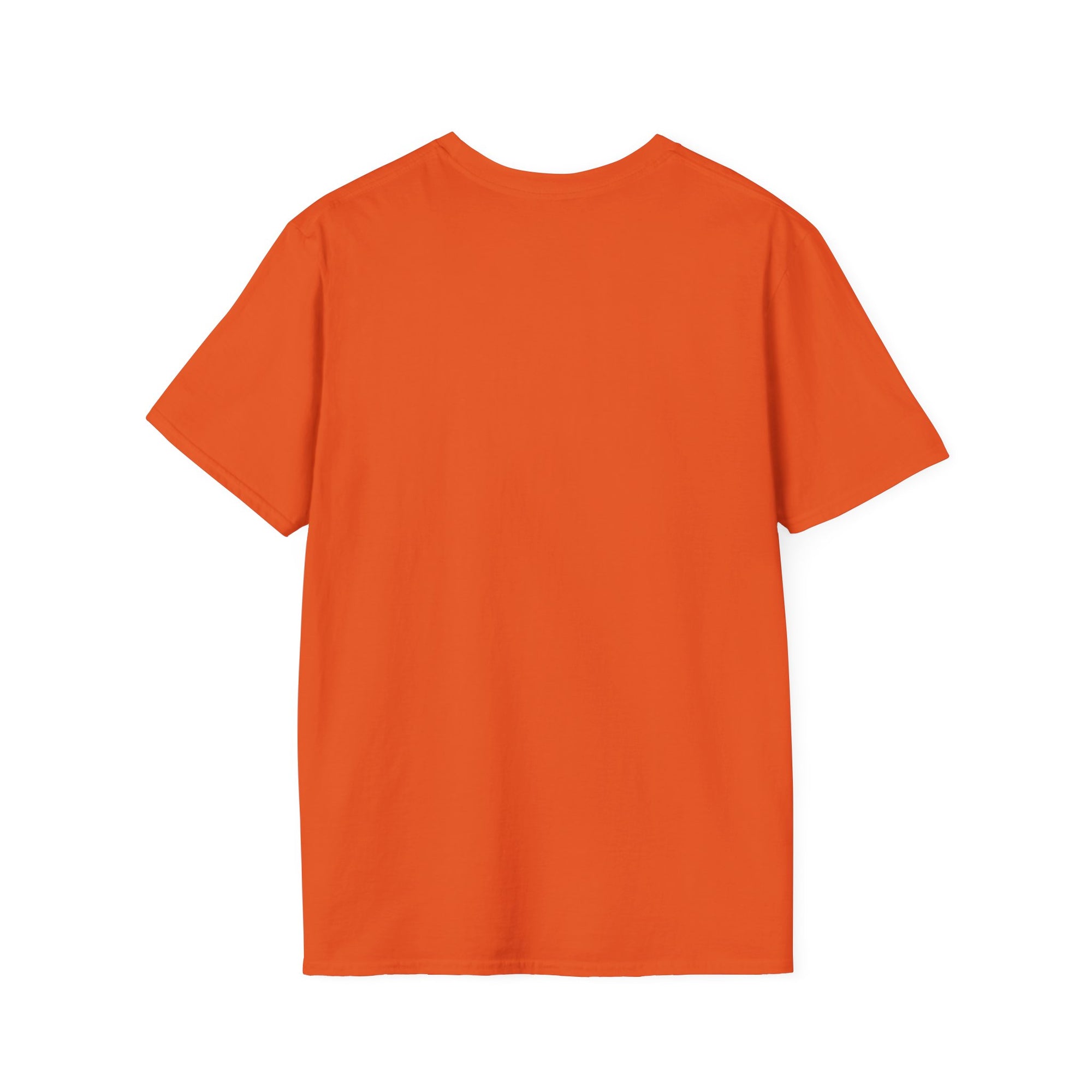back of an orange shirt