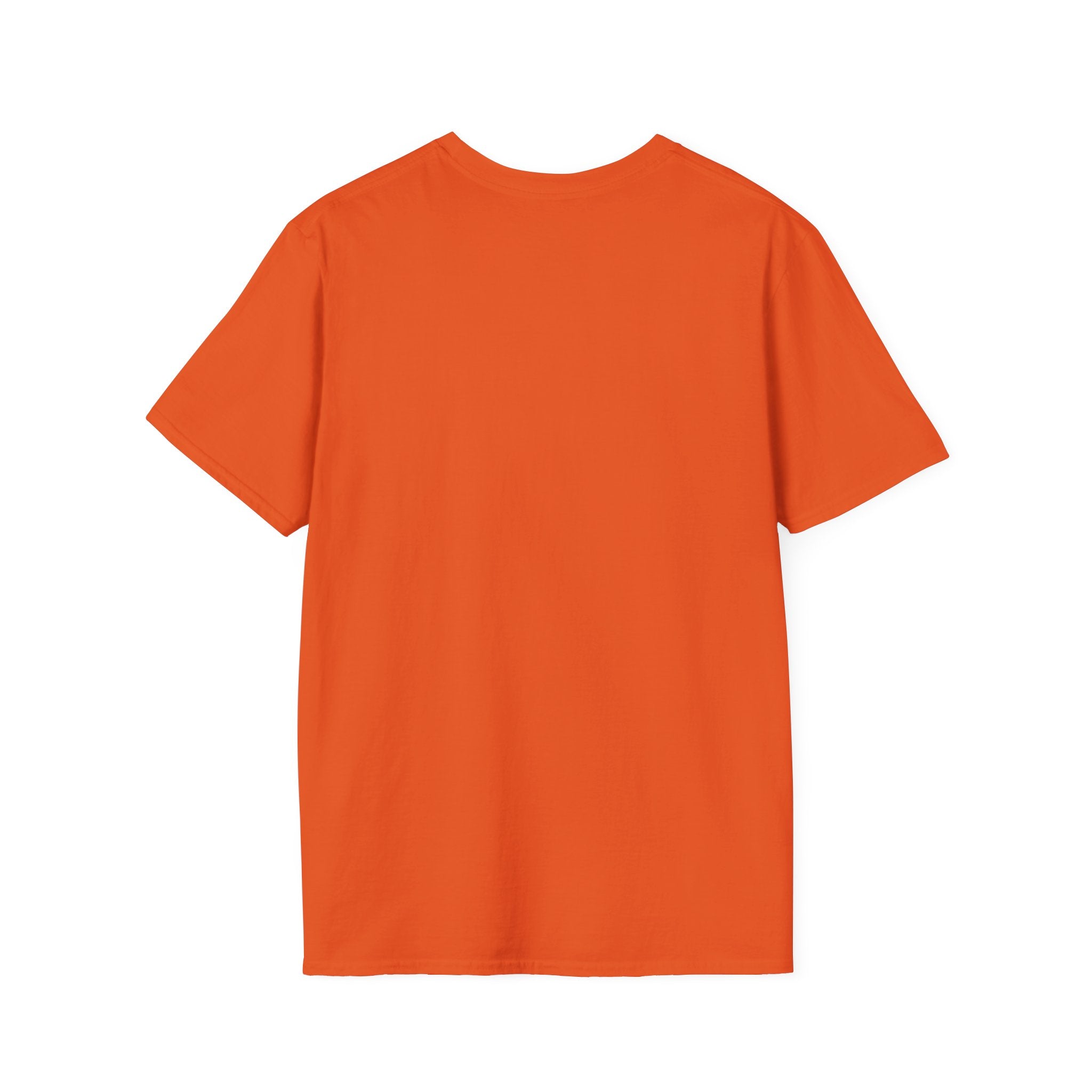 back of an orange shirt
