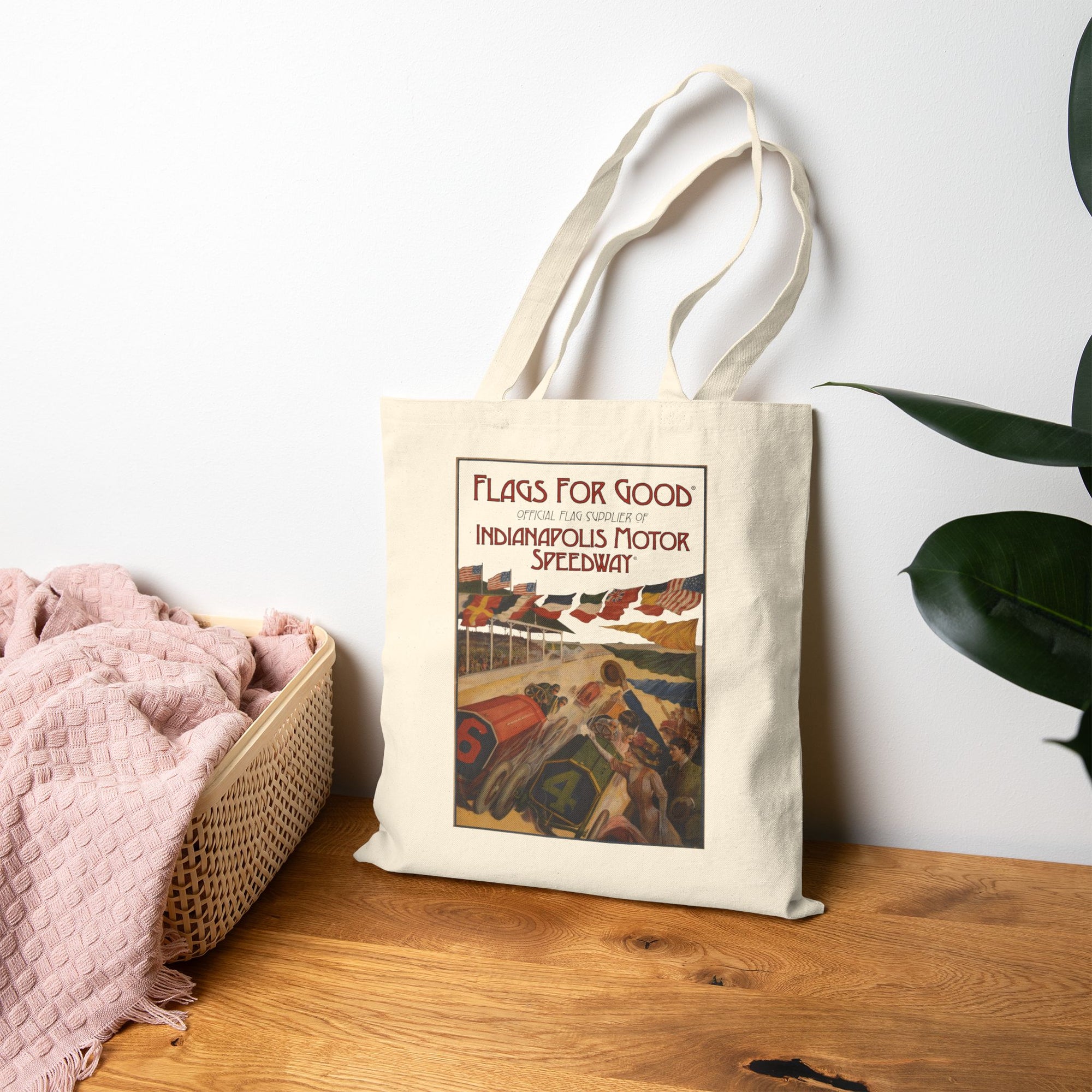 Vintage IMS Racing Poster Canvas Tote Bag | IMS X FFG