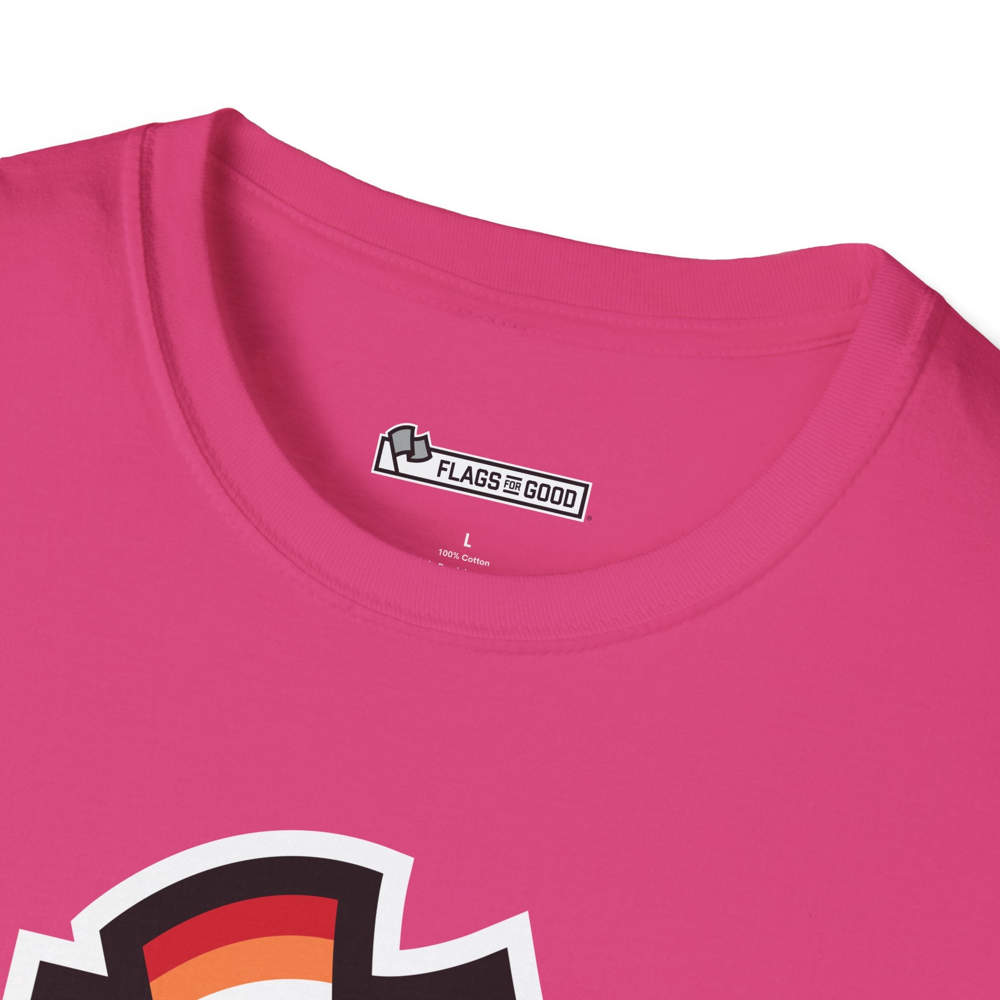 Lesbian Pride Flag Logo Tee