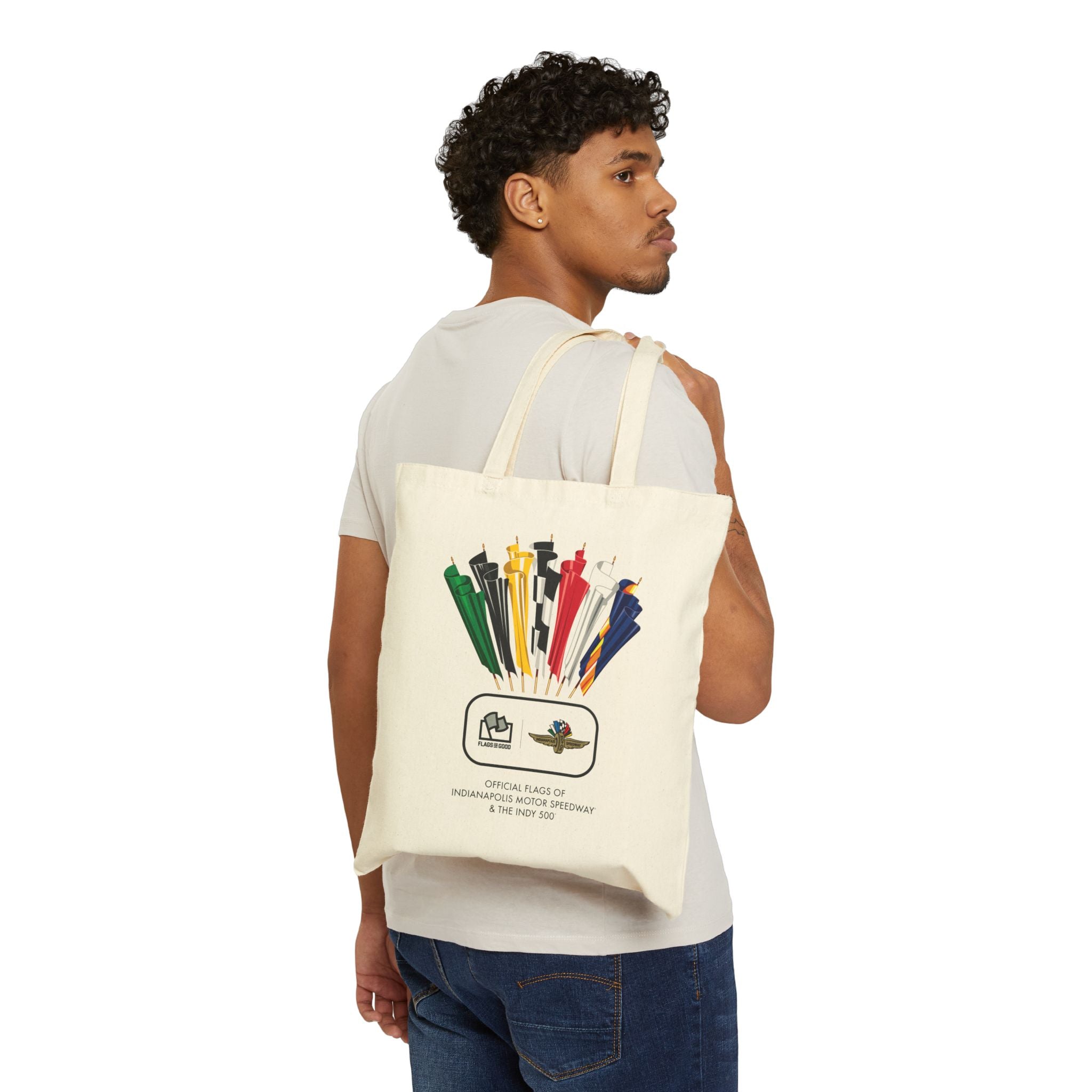 Vintage IMS Racing Poster Canvas Tote Bag | IMS X FFG