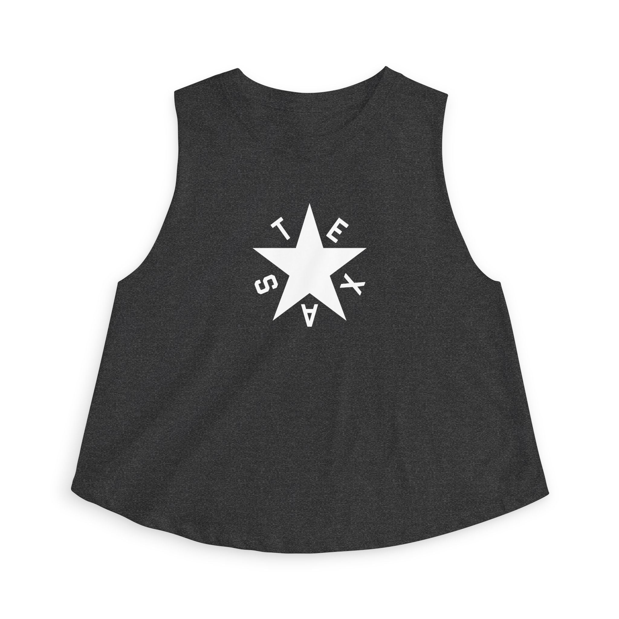 Texas De Zavala Flag Women's Crop Top