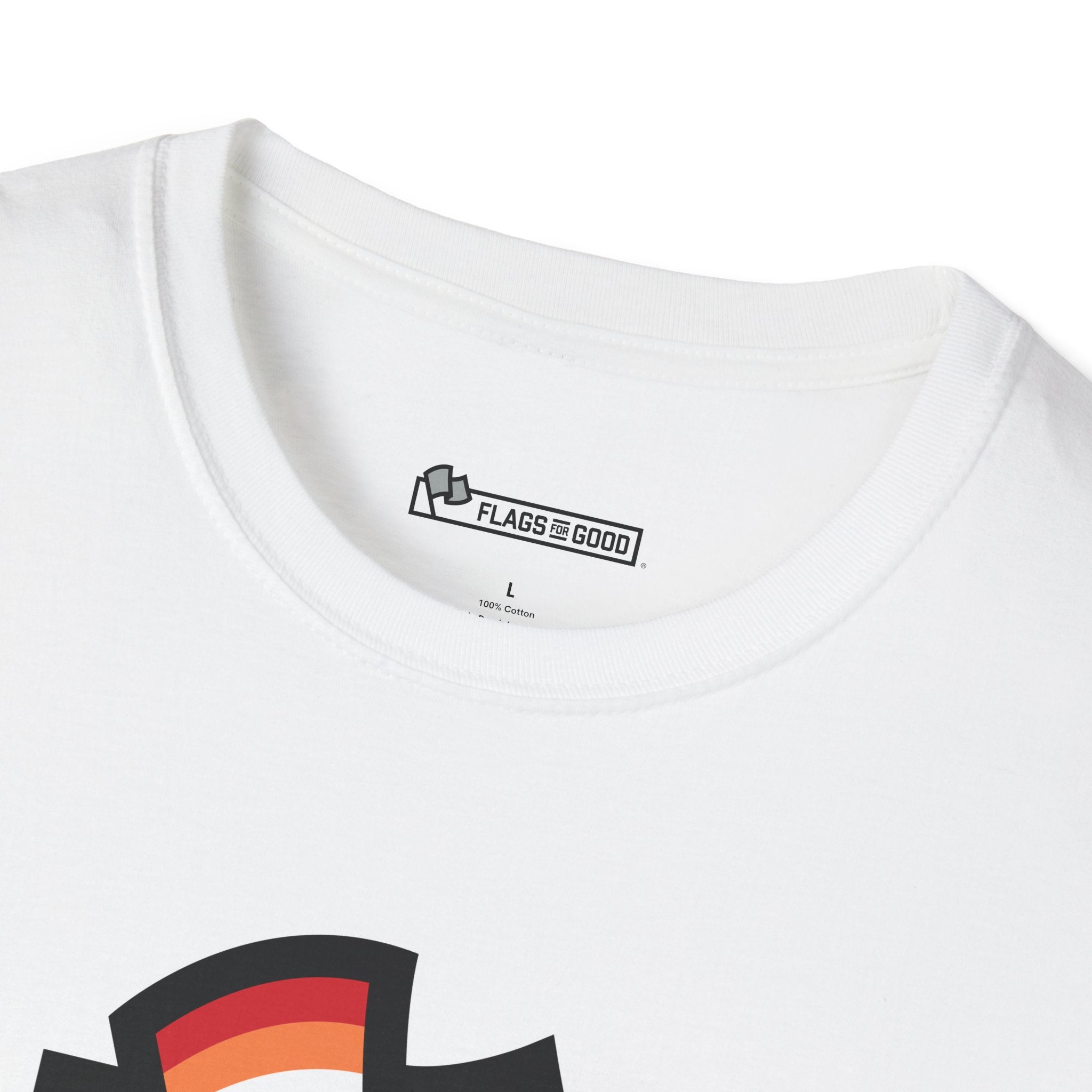 Lesbian Pride Flag Logo Tee