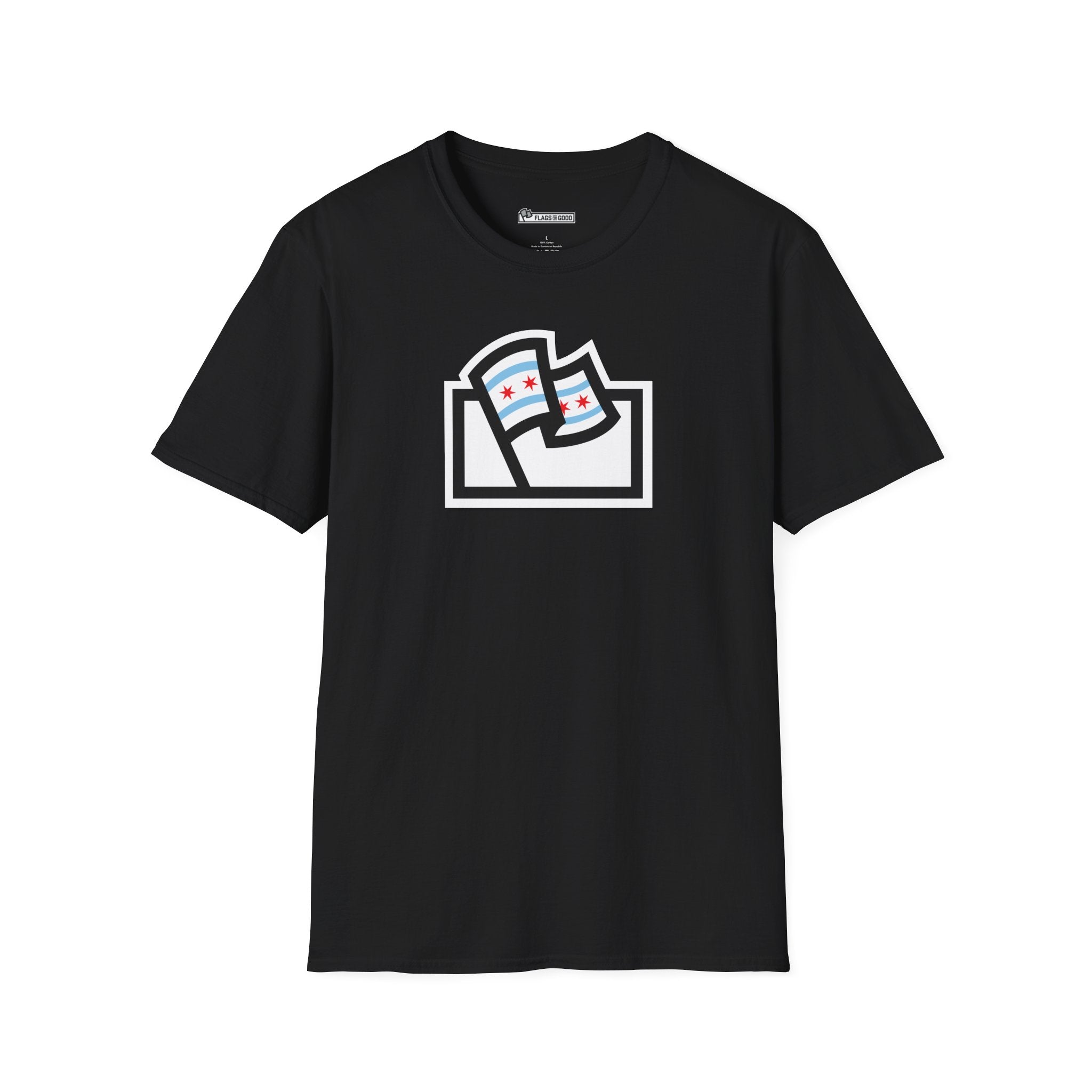 Chicago Flag Logo Tee