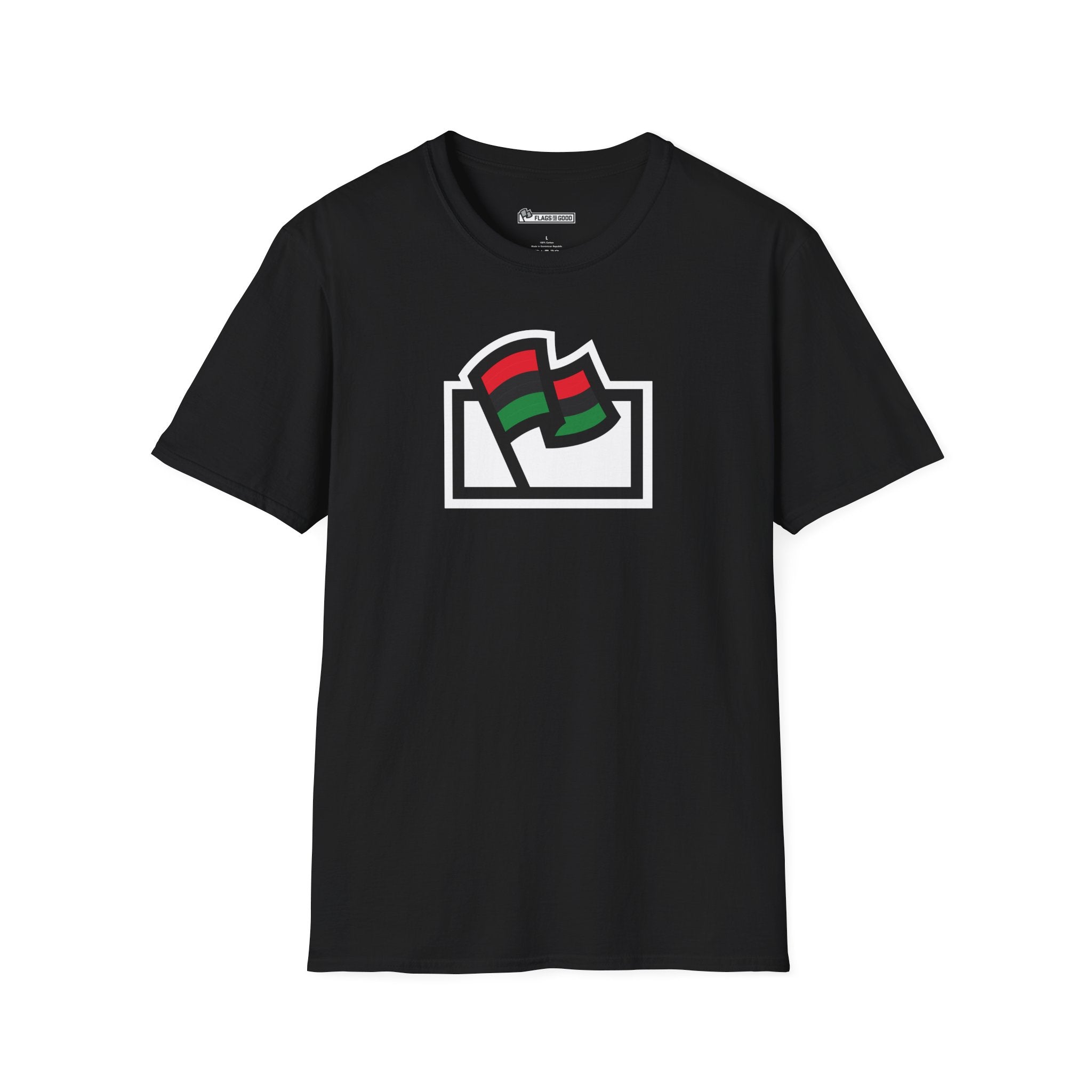 Pan-African Flag Logo Tee