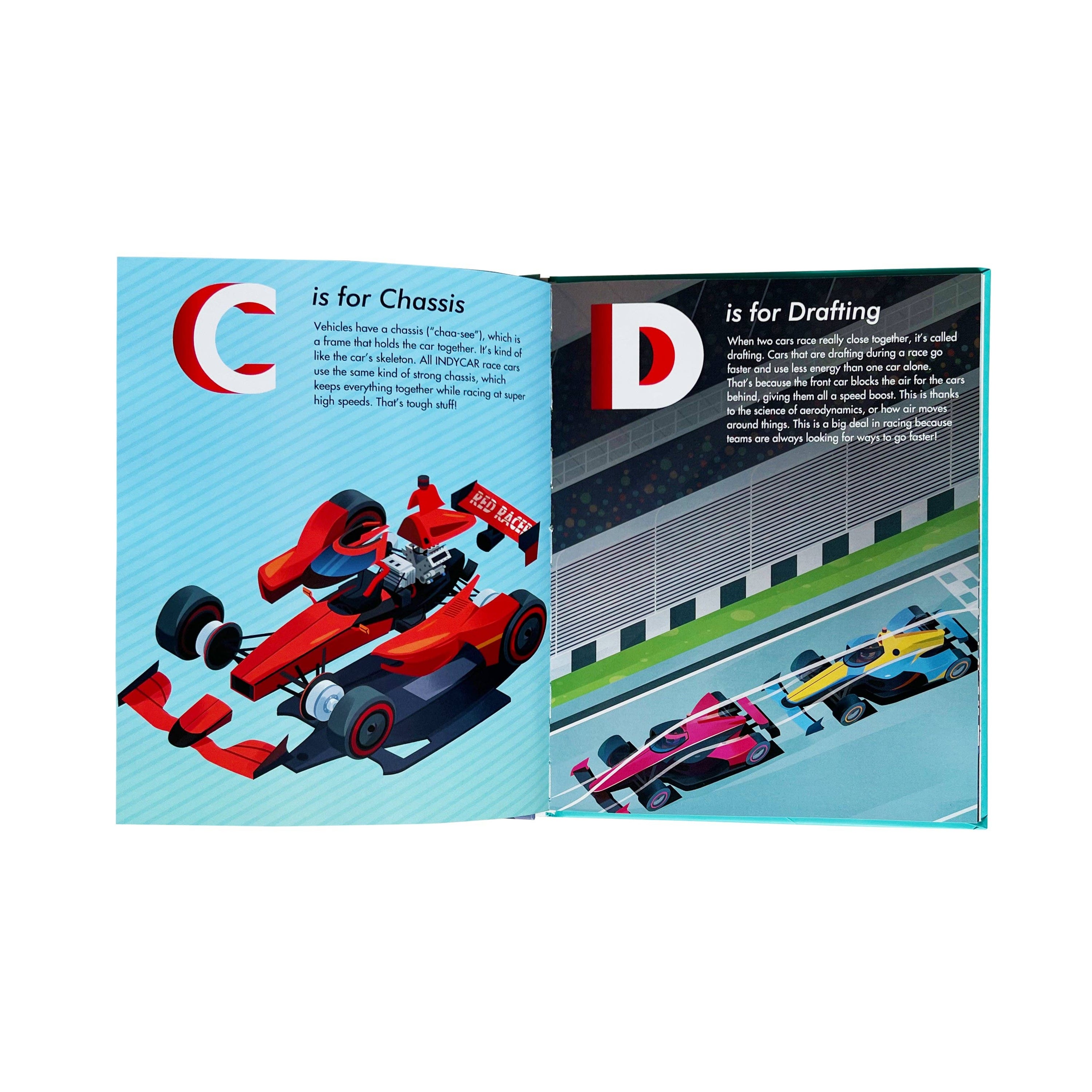 ABCs of INDYCAR Racing: My First Guide to INDYCAR Racing Hardcover Kids Book