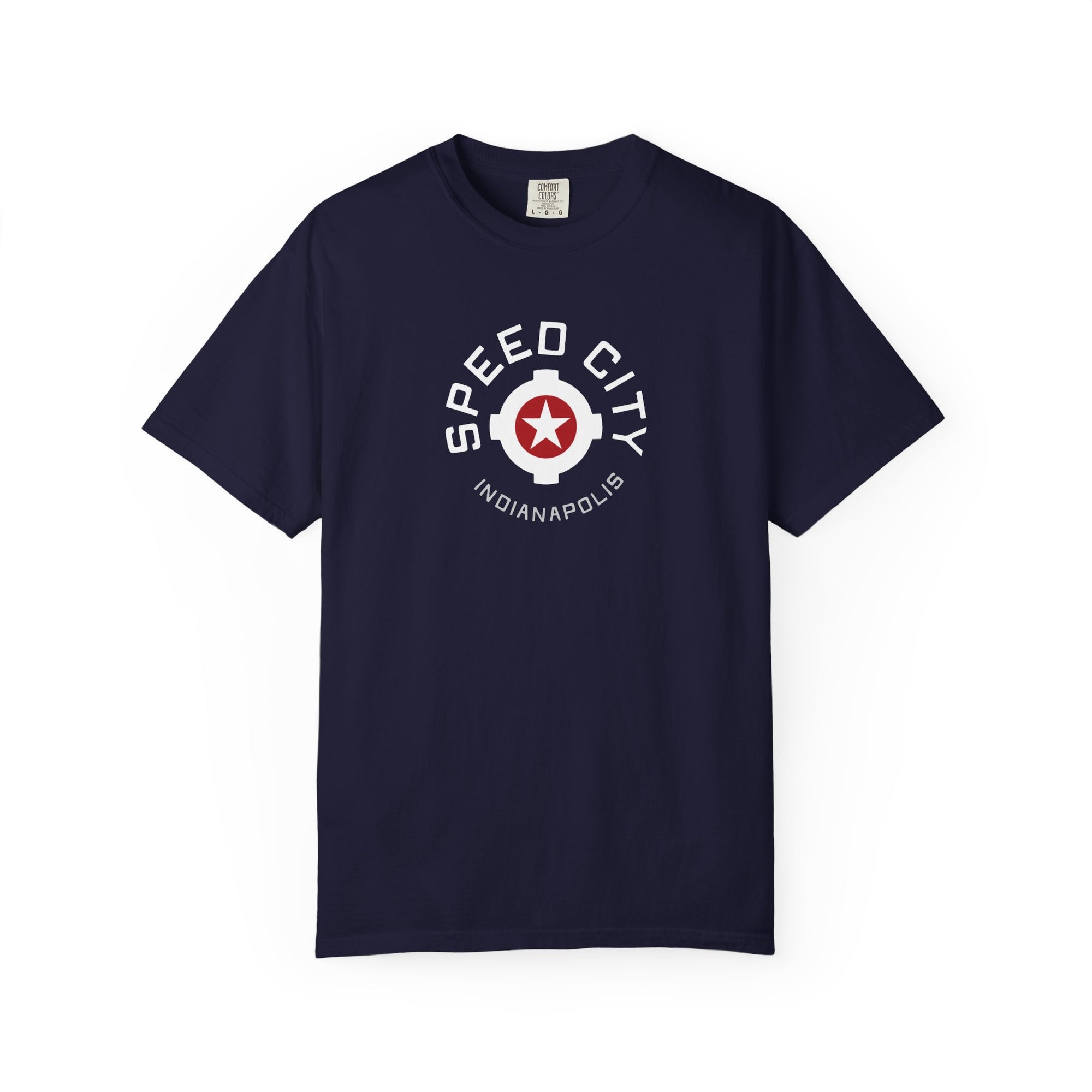 Speed City Indianapolis Flag T-Shirt