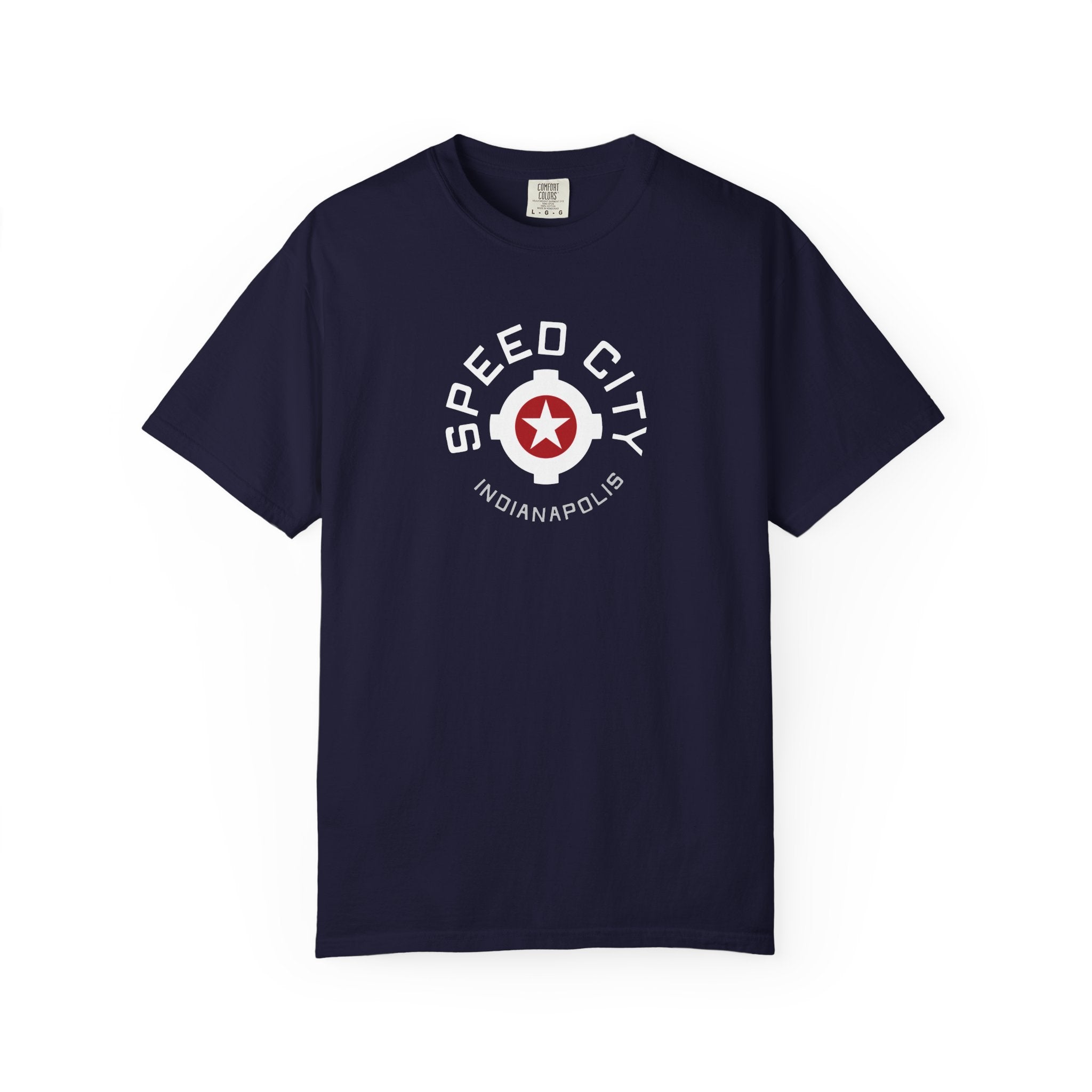 Speed City Indianapolis Flag T-Shirt