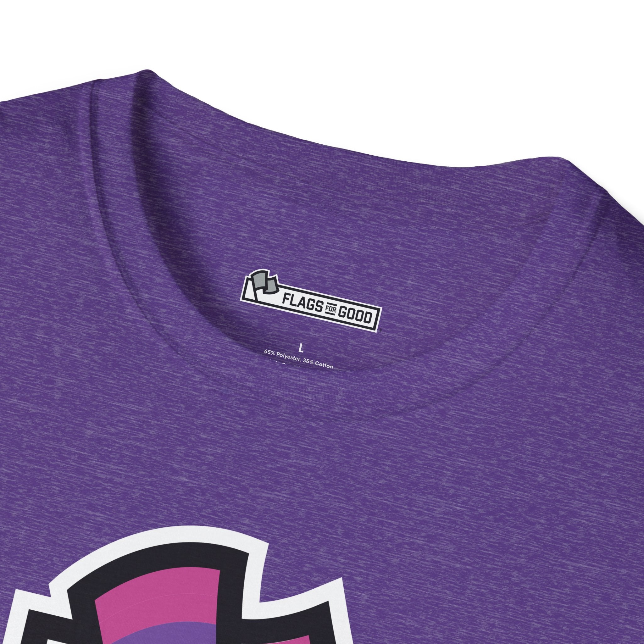 Bisexual (Bi) Pride Flag Logo Tee