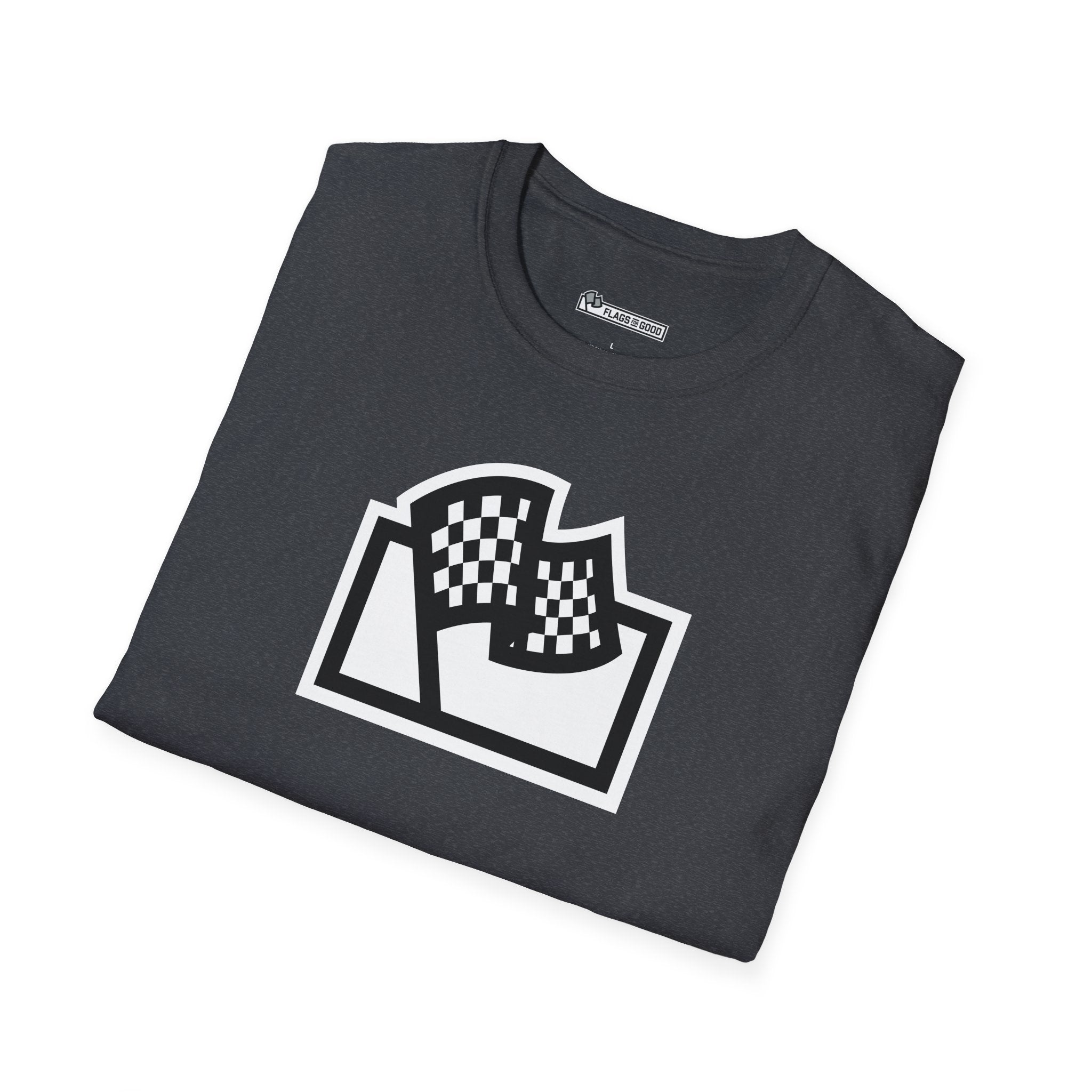 Checkered Flag Logo Tee