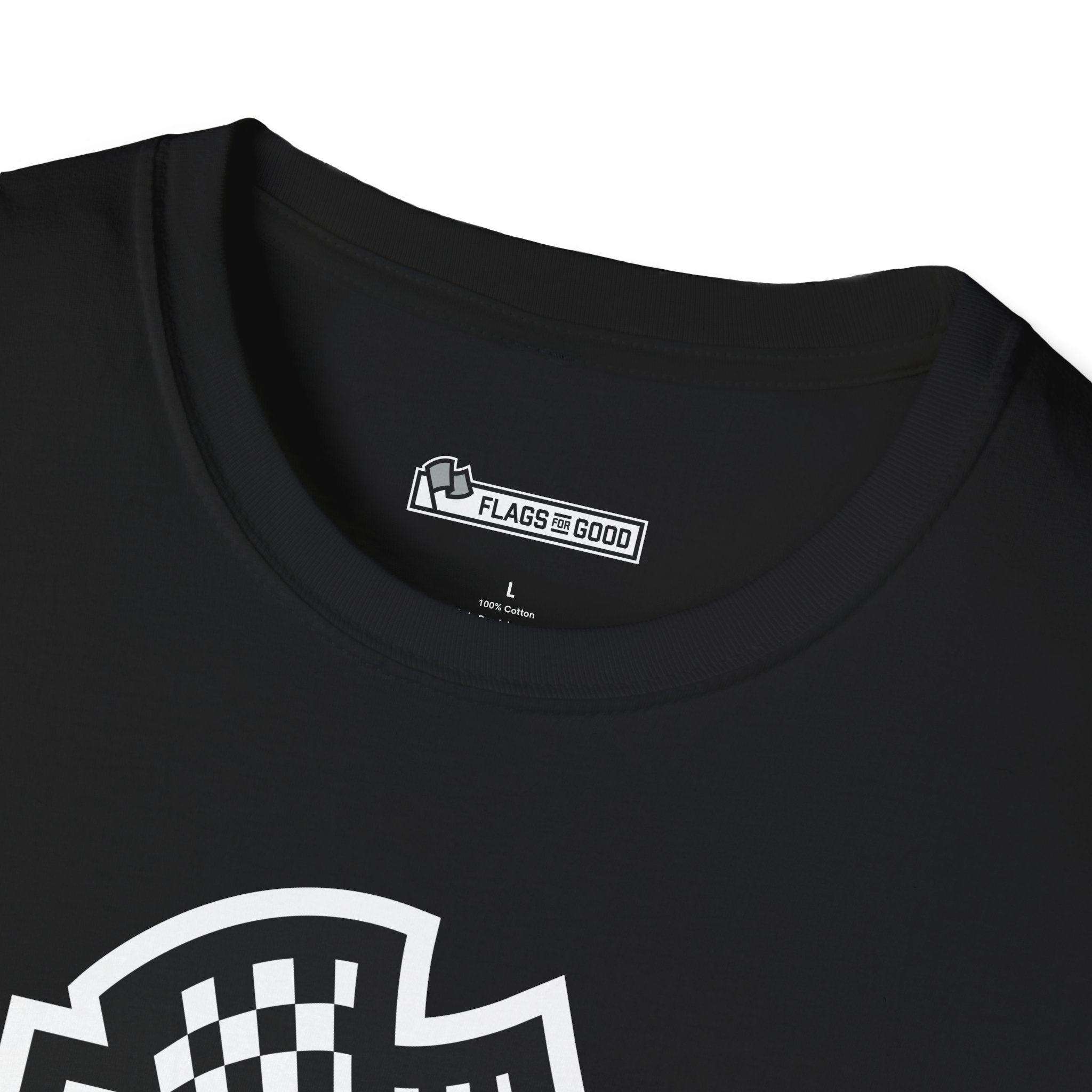 Checkered Flag Logo Tee