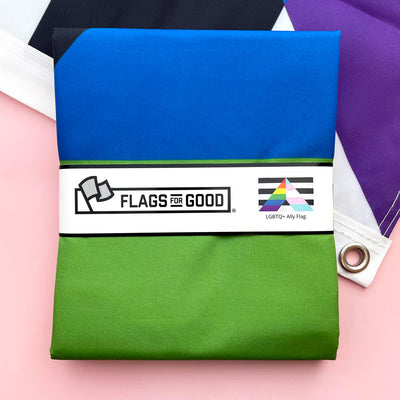 LGBTQ Ally Flag | $1 Donated | Flags For Good