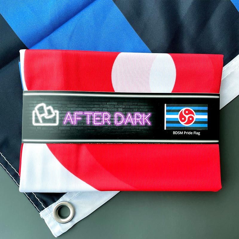 BDSM Rights Flag with Grommets by Flags for Good