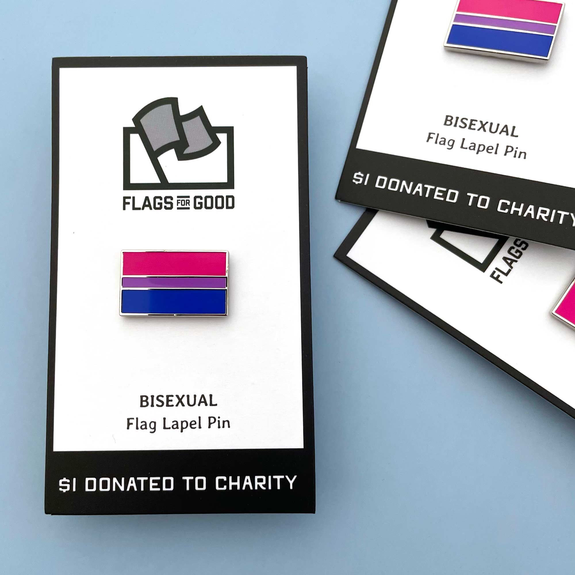 Bisexual Flag Lapel Pin