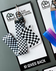 checkered flag flag lanyard wristlet keychain by flags for good