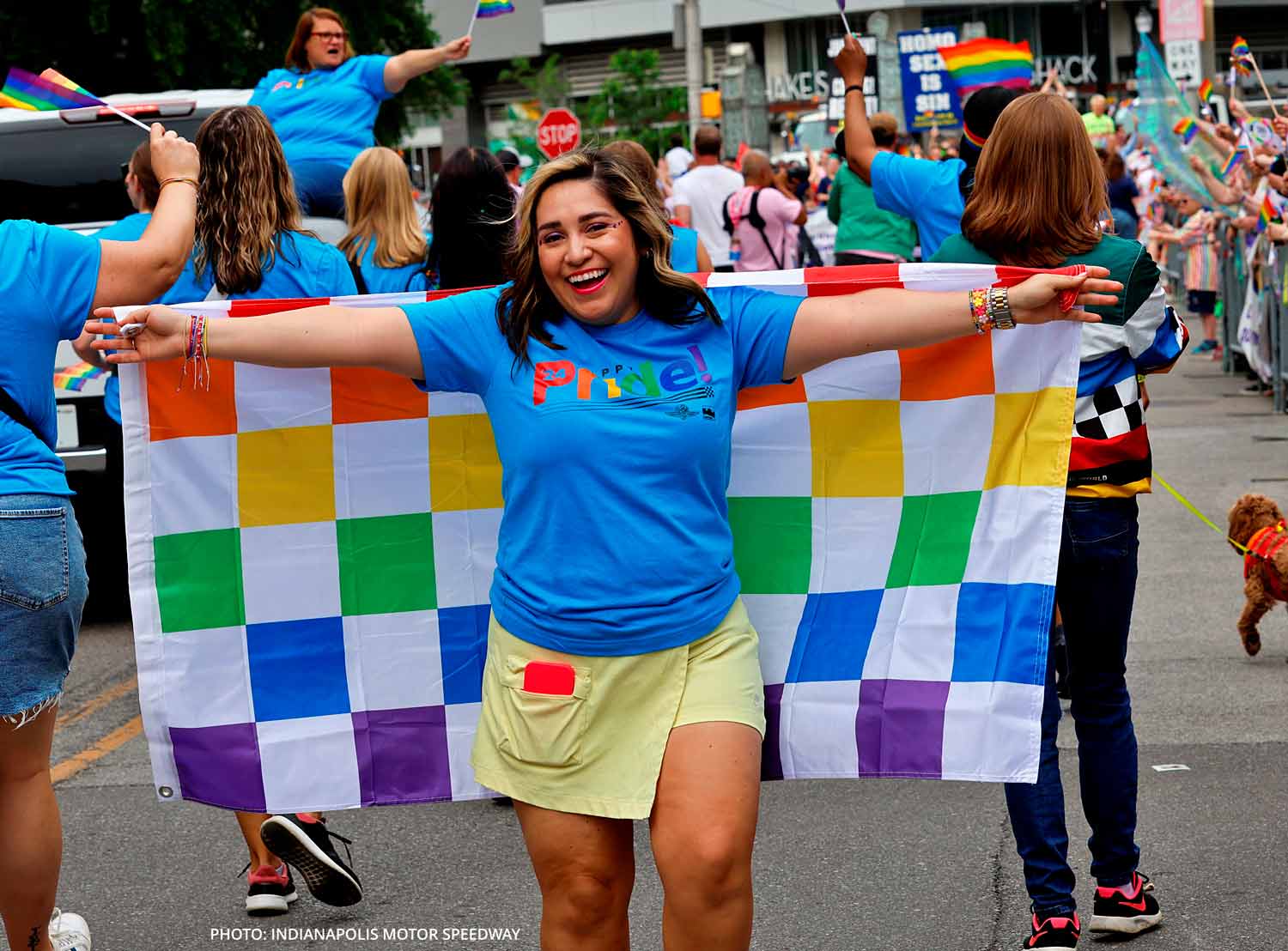 Checkered Pride Flag