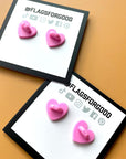 Enamel Pin Pink Heart Packs